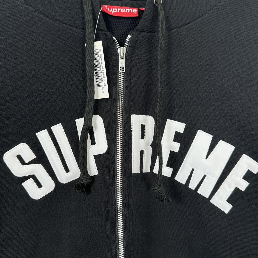 Supreme Arc Thermal Zip Up Hooded Sweatshirt - DesignerGu