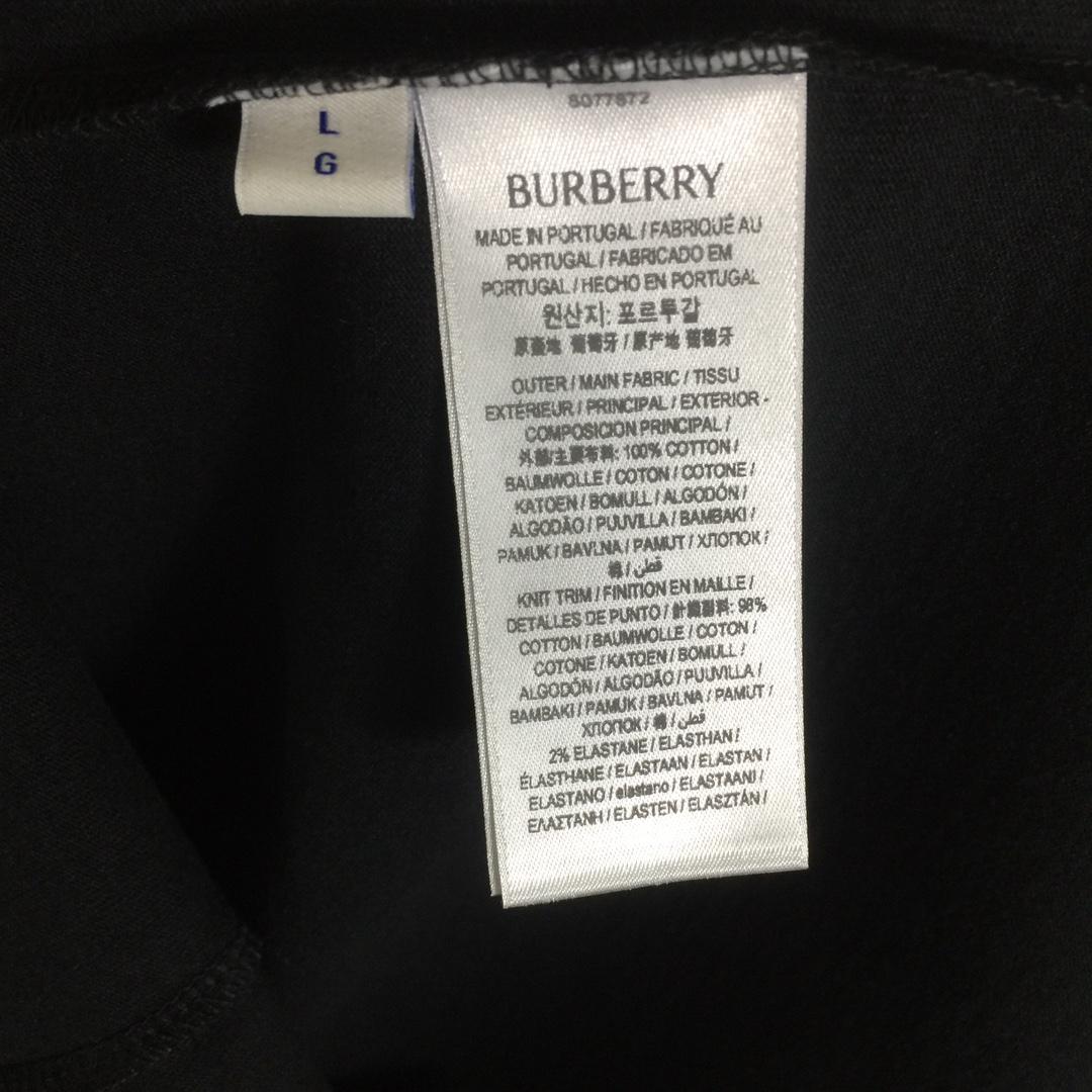 Burberry Cavalier Noir T-shirt - DesignerGu