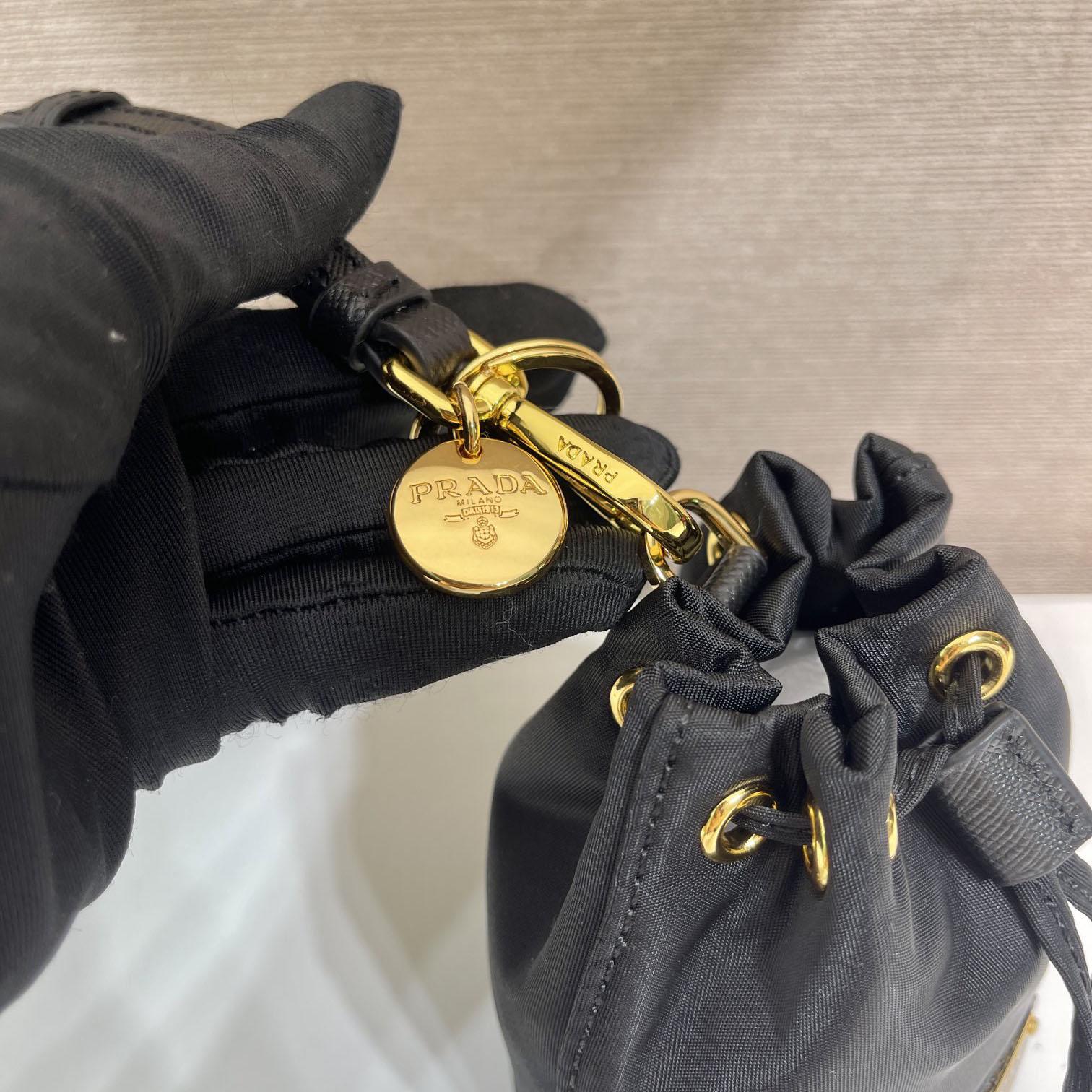 Prada Mini Icon Re-Nylon Bag Charm - DesignerGu