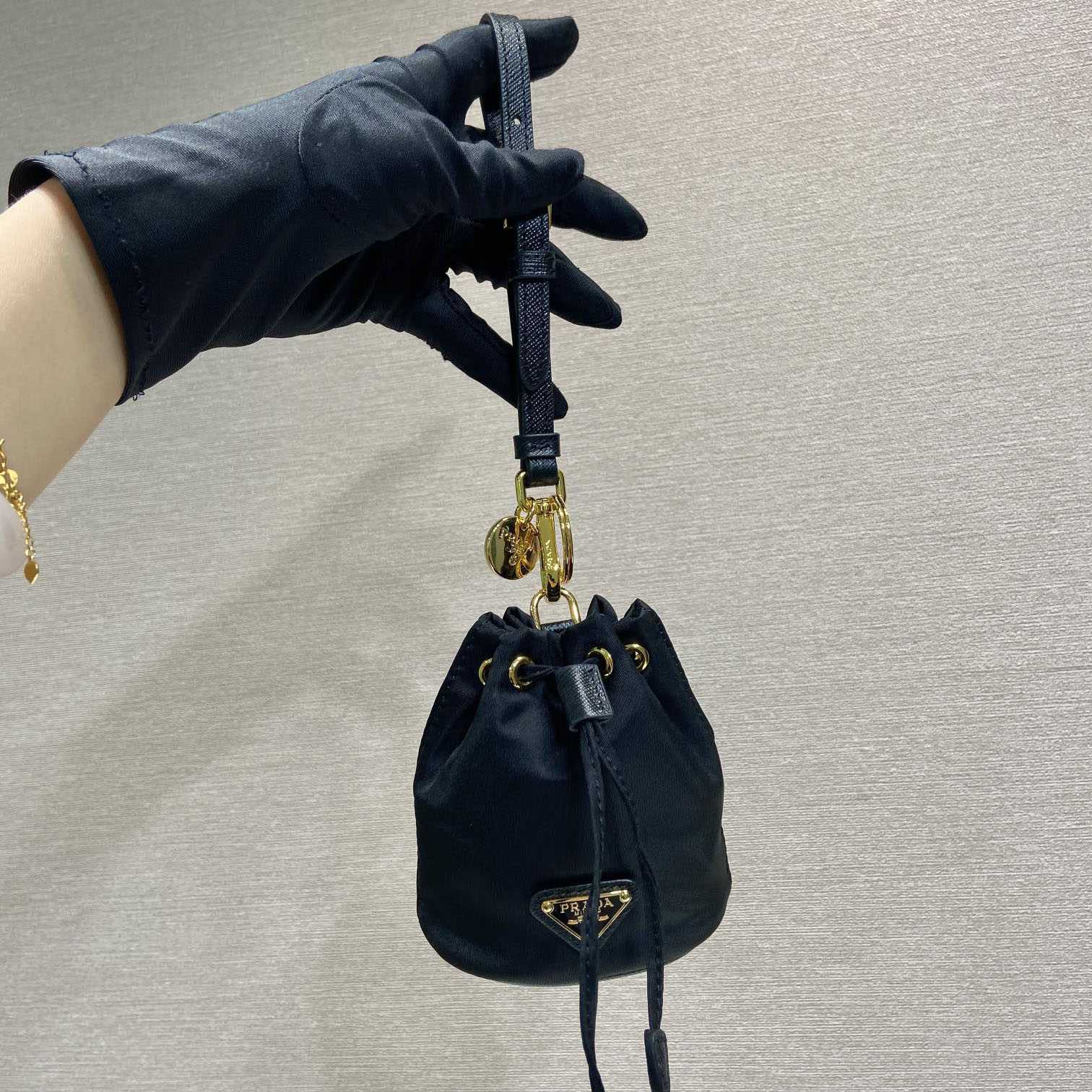 Prada Mini Icon Re-Nylon Bag Charm - DesignerGu