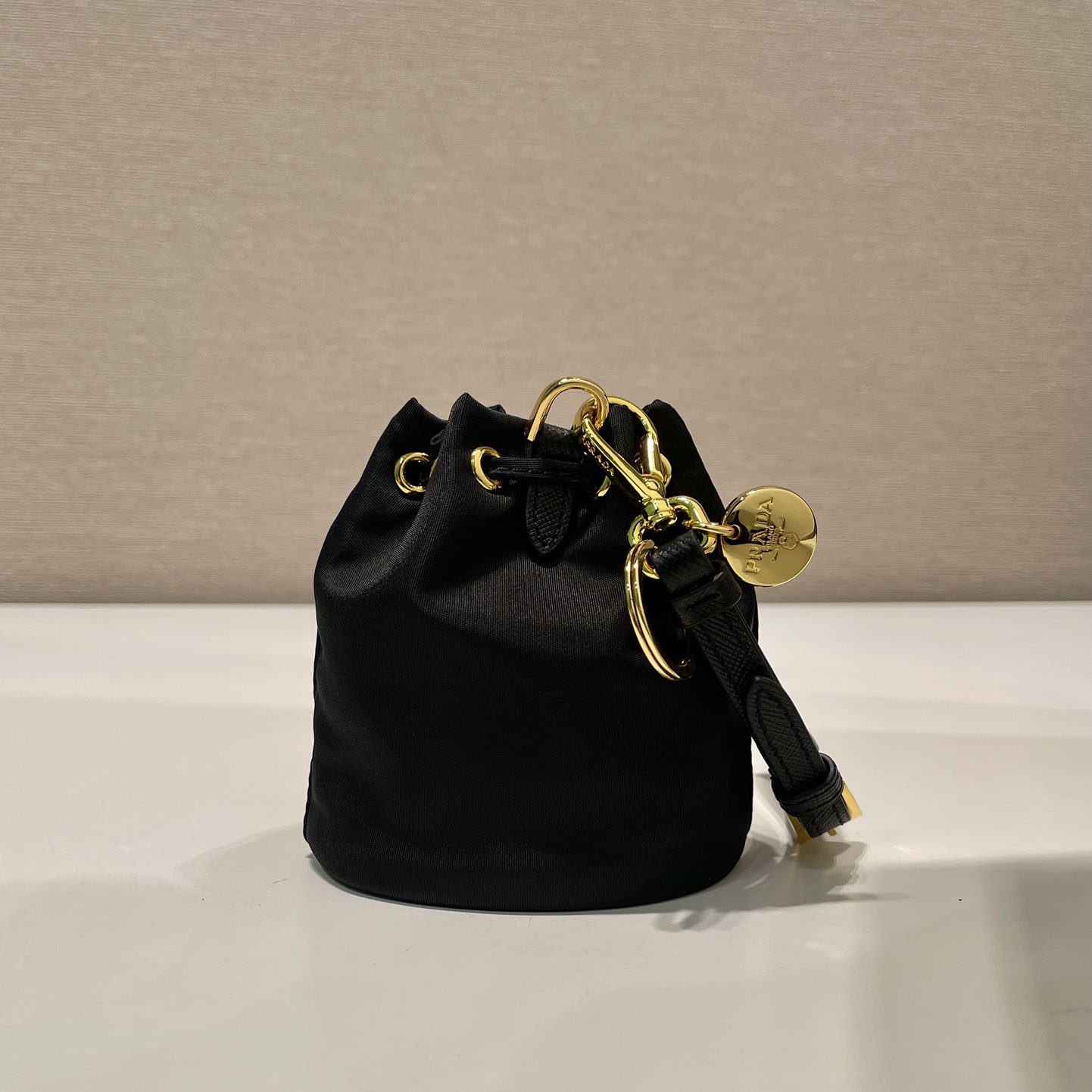 Prada Mini Icon Re-Nylon Bag Charm - DesignerGu