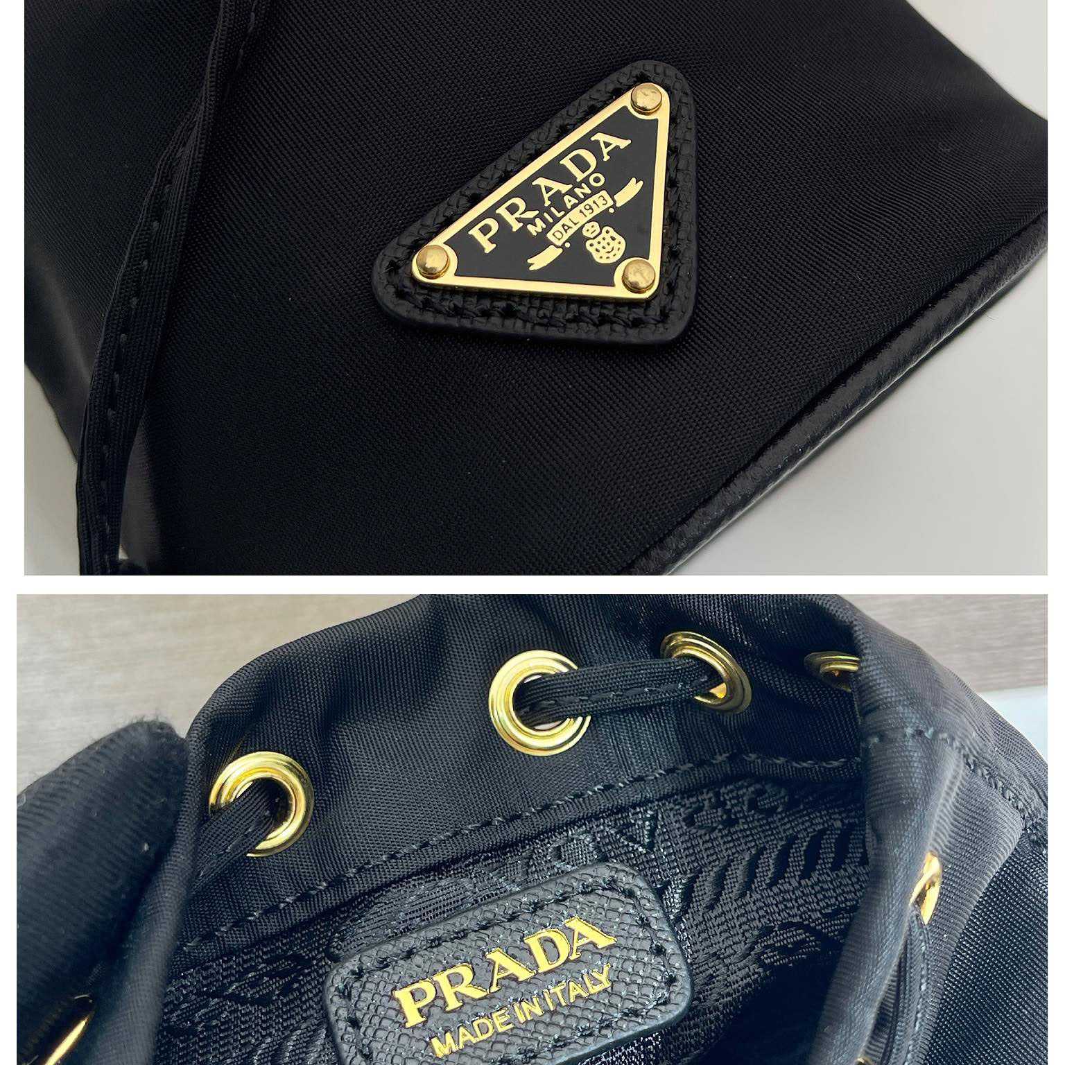 Prada Mini Icon Re-Nylon Bag Charm - DesignerGu