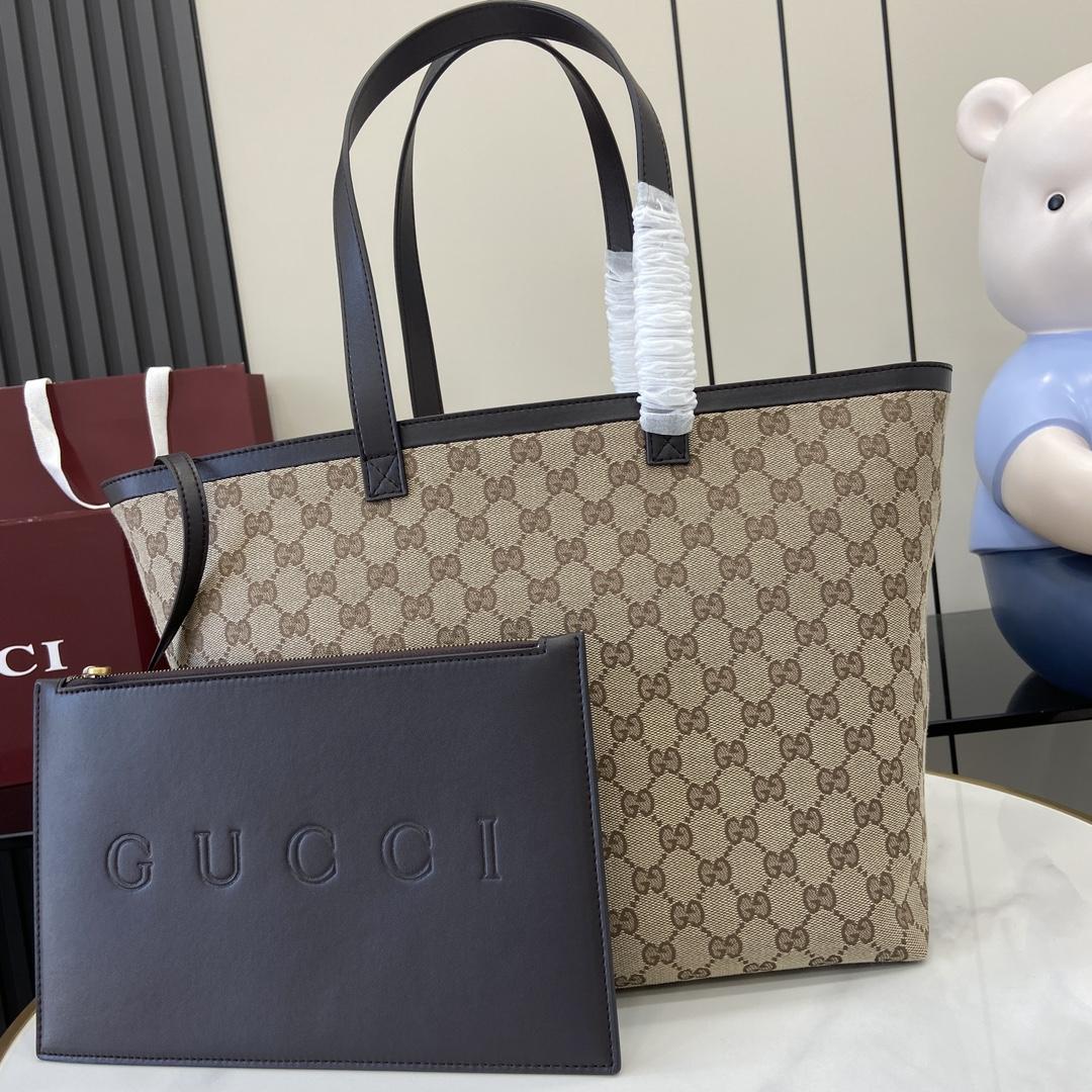 Gucci Totissima Medium Tote Bag - DesignerGu