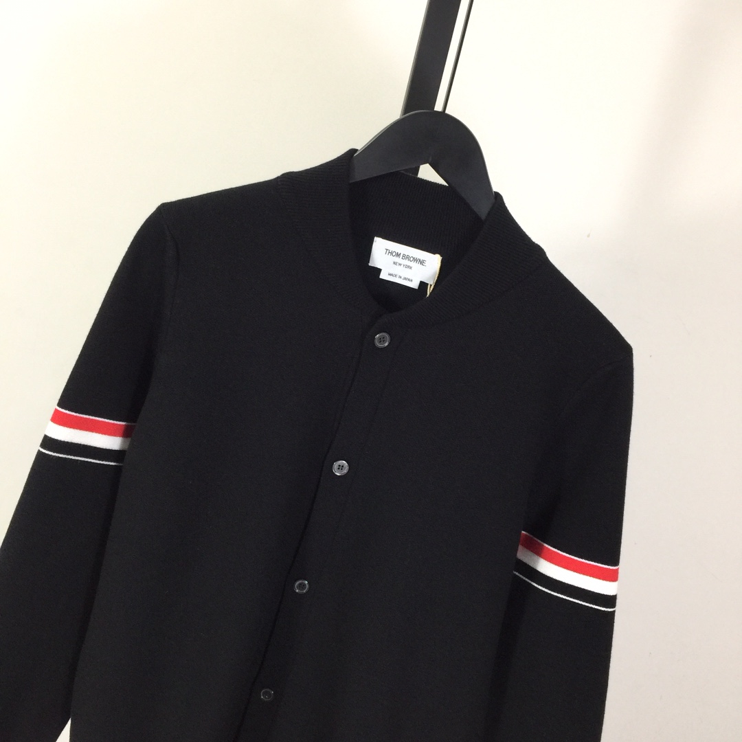 Thom Browne 4-Bar Cardigan - DesignerGu