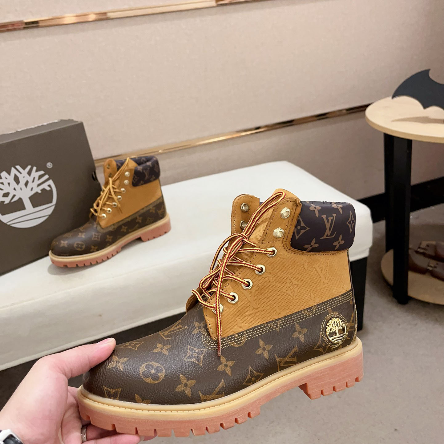 Louis Vuitton Timberland  Ankle Boot - DesignerGu