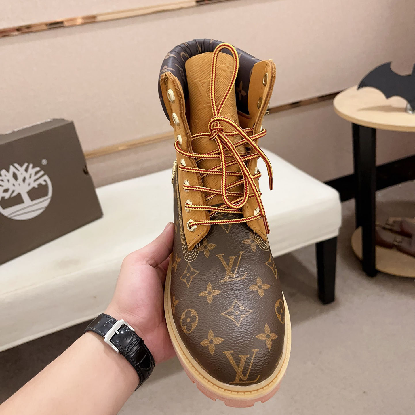 Louis Vuitton Timberland  Ankle Boot - DesignerGu