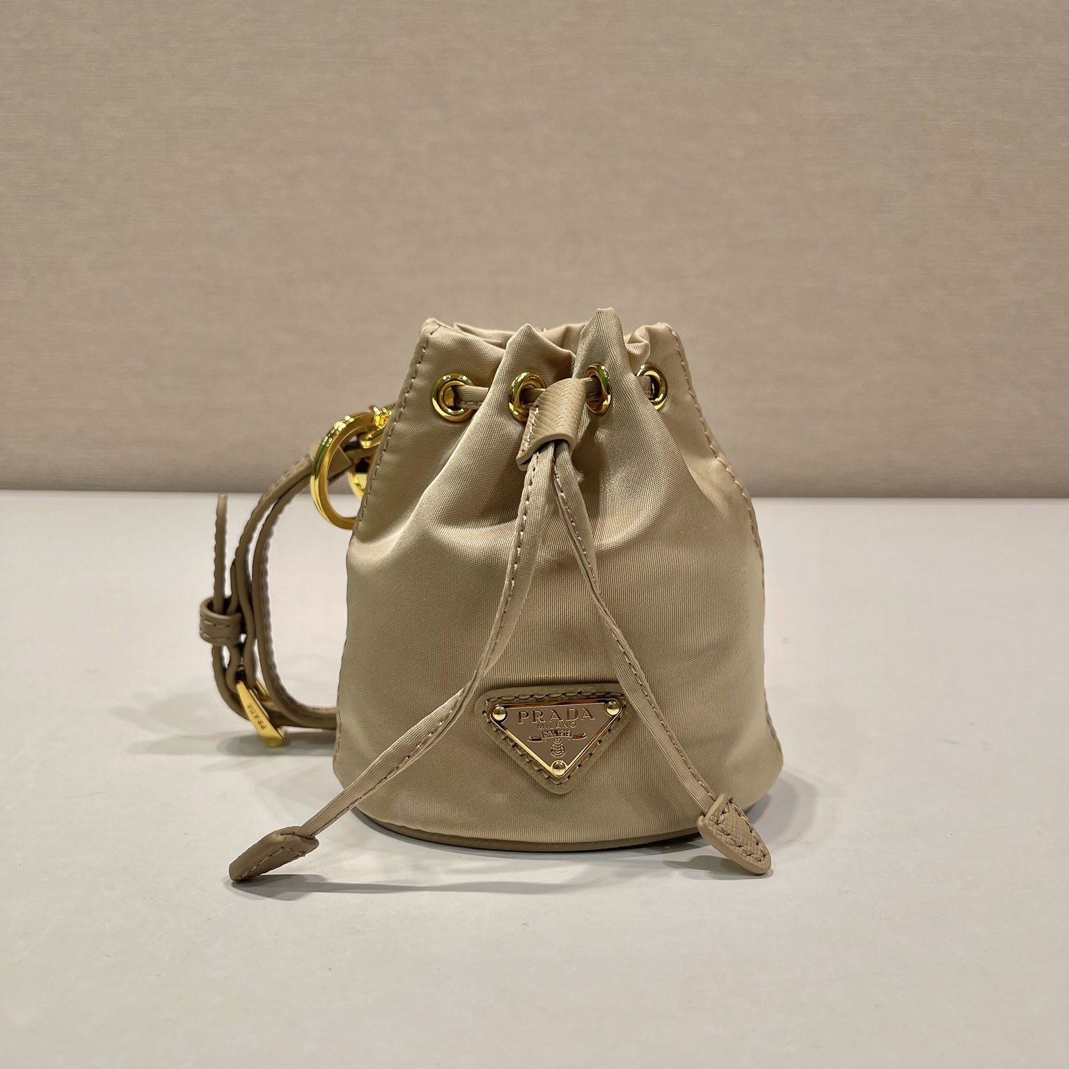 Prada Mini Icon Re-Nylon Bag Charm - DesignerGu