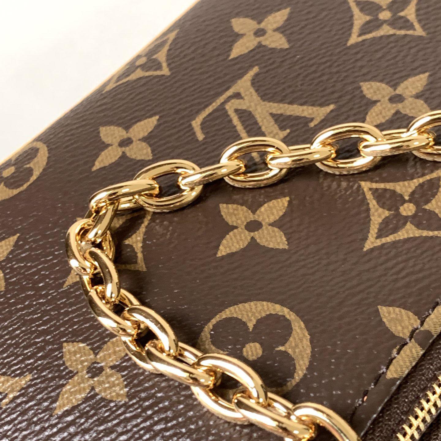 Louis Vuitton Liv Pochette  M83008 - DesignerGu