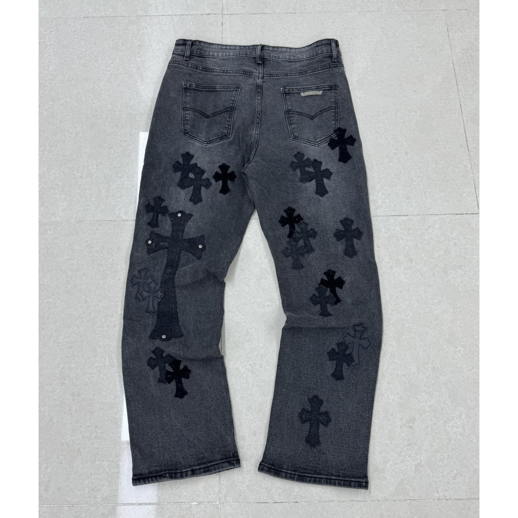 Chrome Heart X SexRecords Jeans - DesignerGu