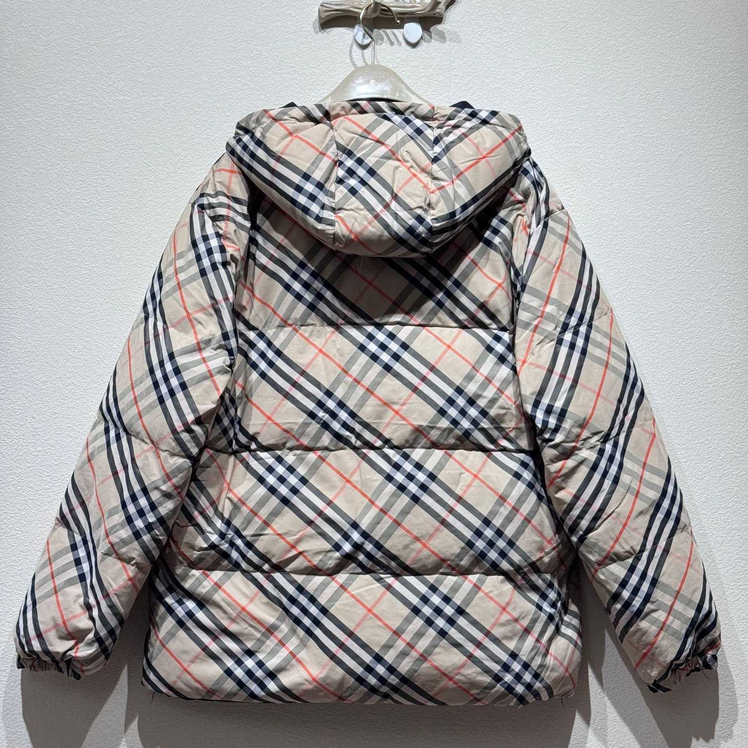 Burberry Reversible Check Puffer Jacket - DesignerGu