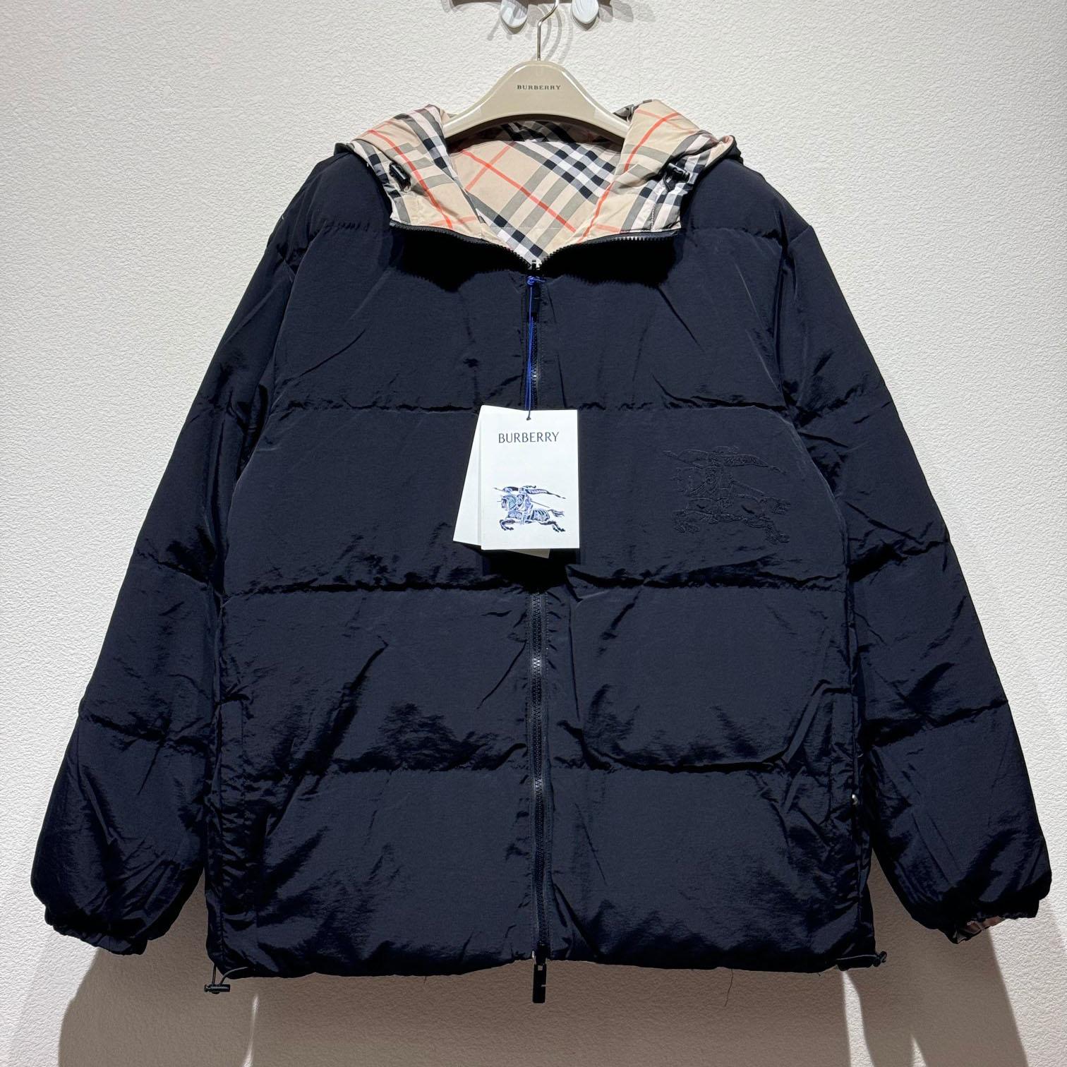 Burberry Reversible Check Puffer Jacket - DesignerGu