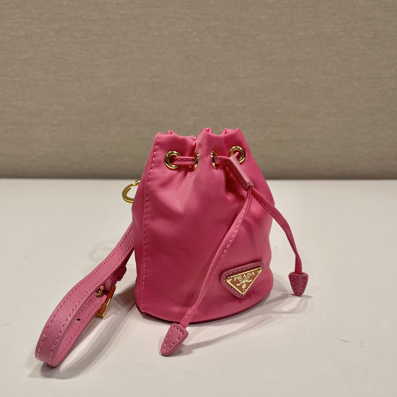 Prada Mini Icon Re-Nylon Bag Charm - DesignerGu