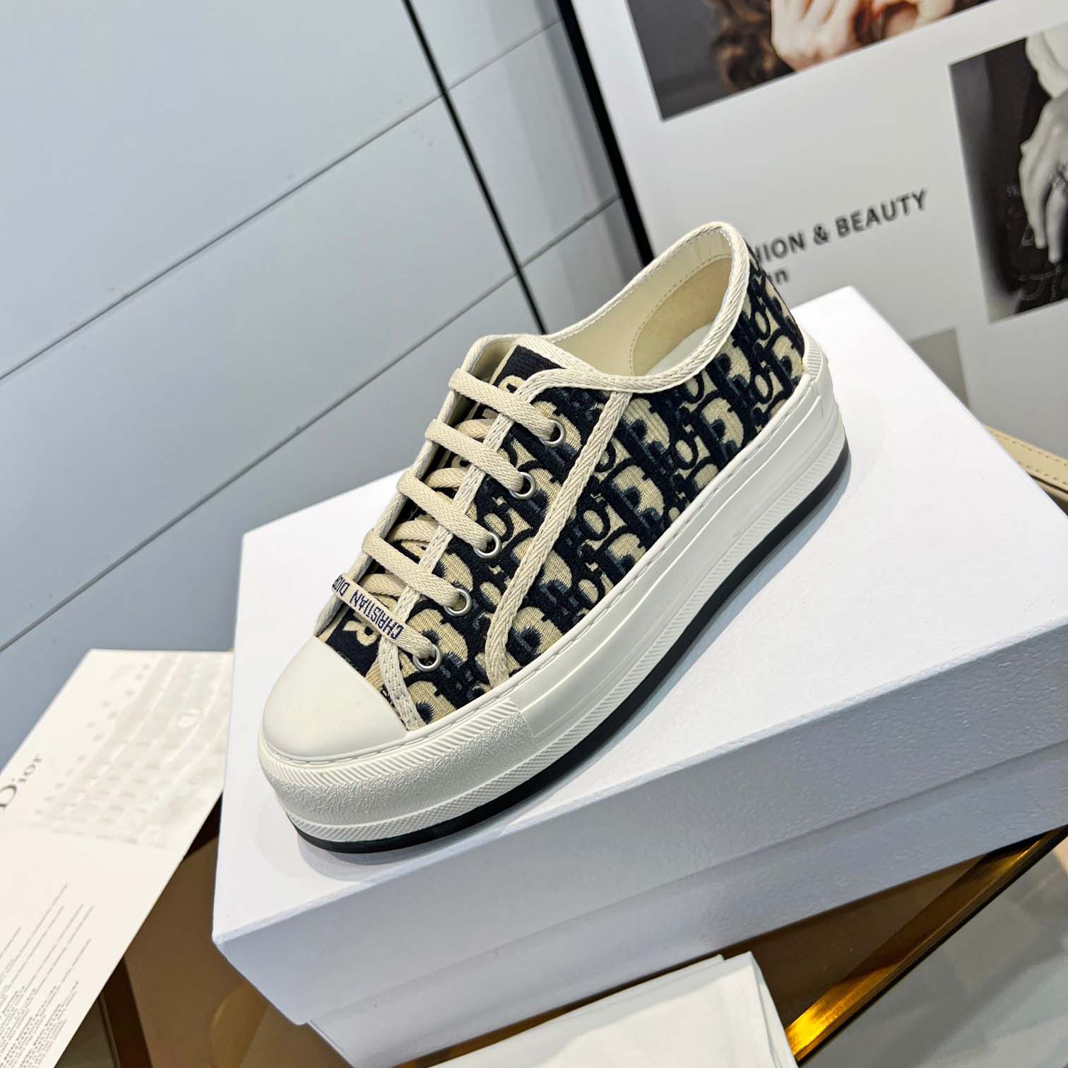 Dior Walk'n'Dior Platform Sneaker - DesignerGu