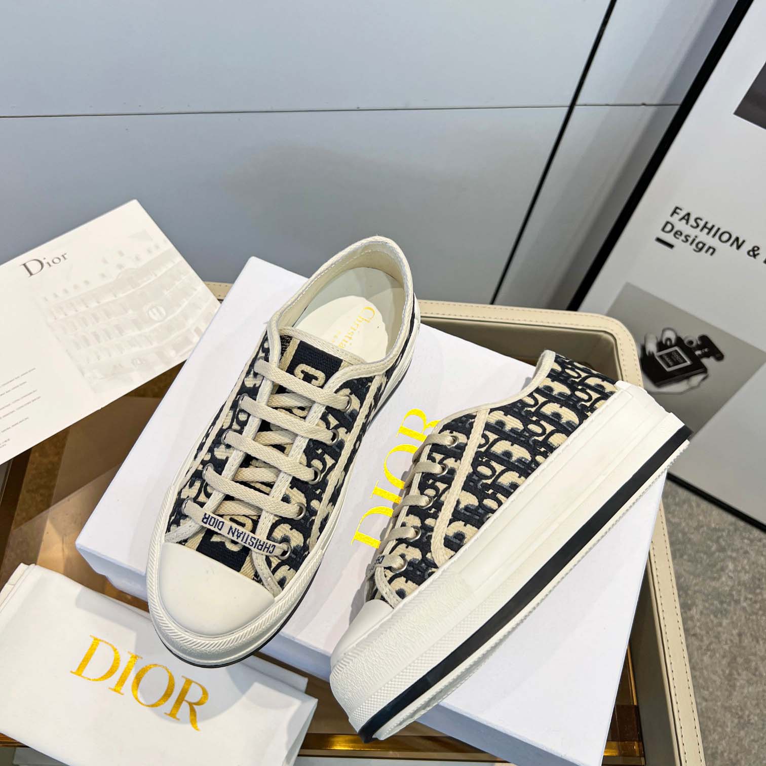 Dior Walk'n'Dior Platform Sneaker - DesignerGu