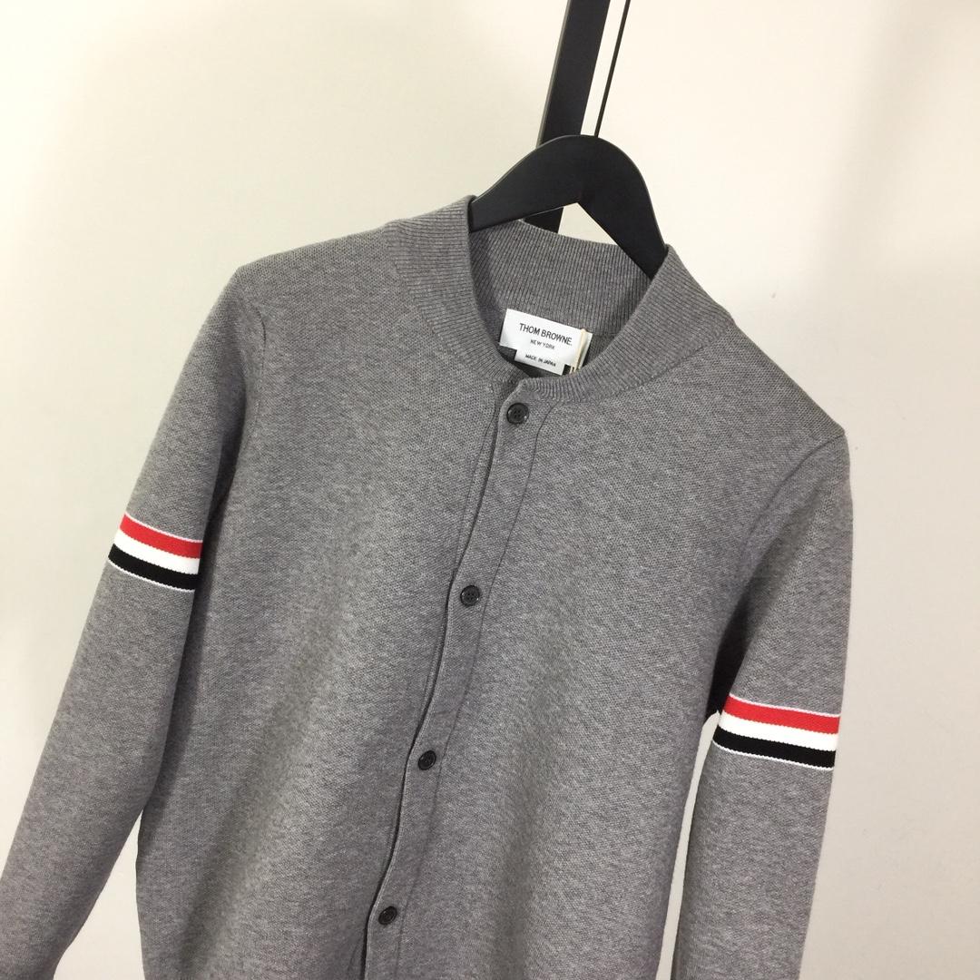 Thom Browne 4-Bar Cardigan - DesignerGu