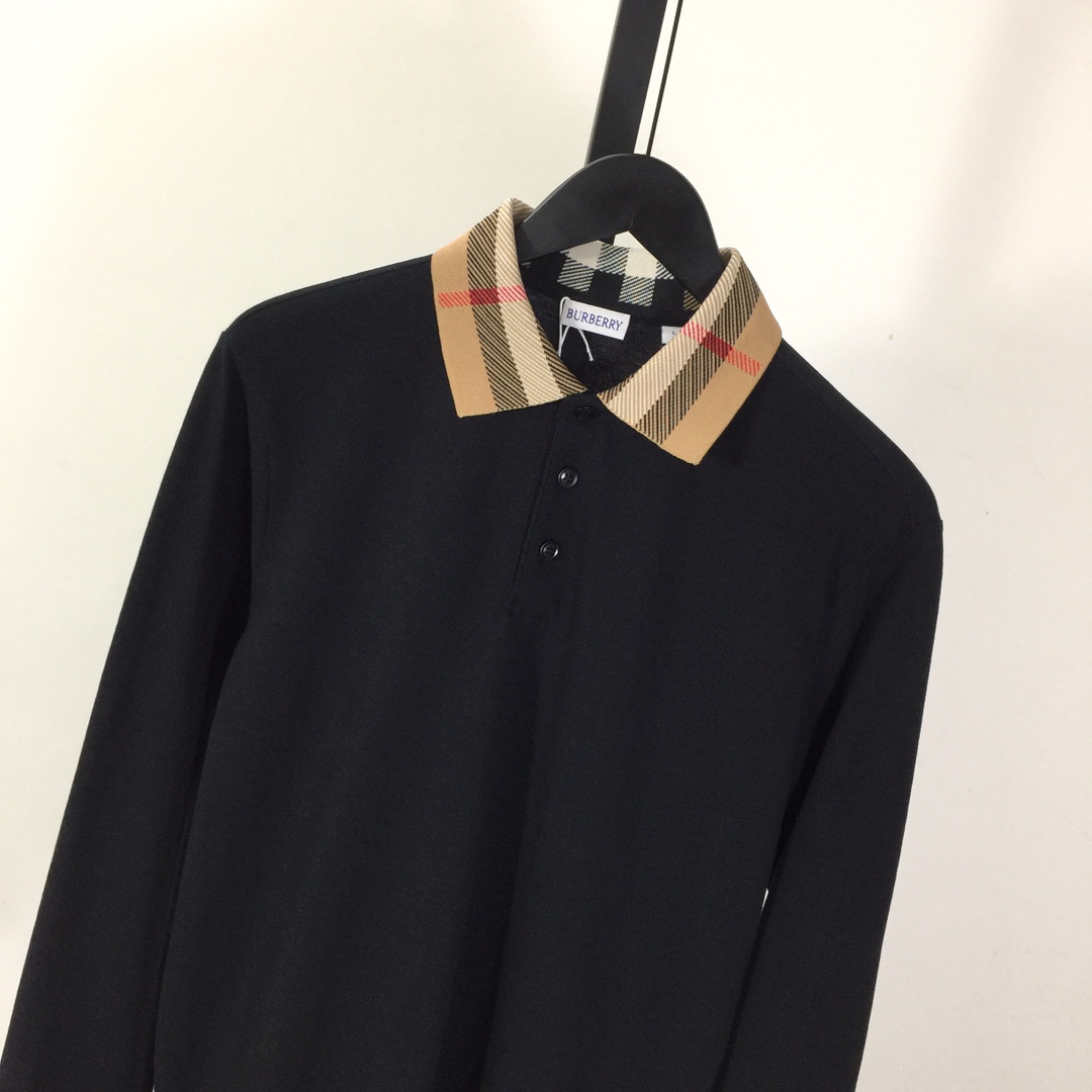 Burberry Cotton Polo Shirt - DesignerGu