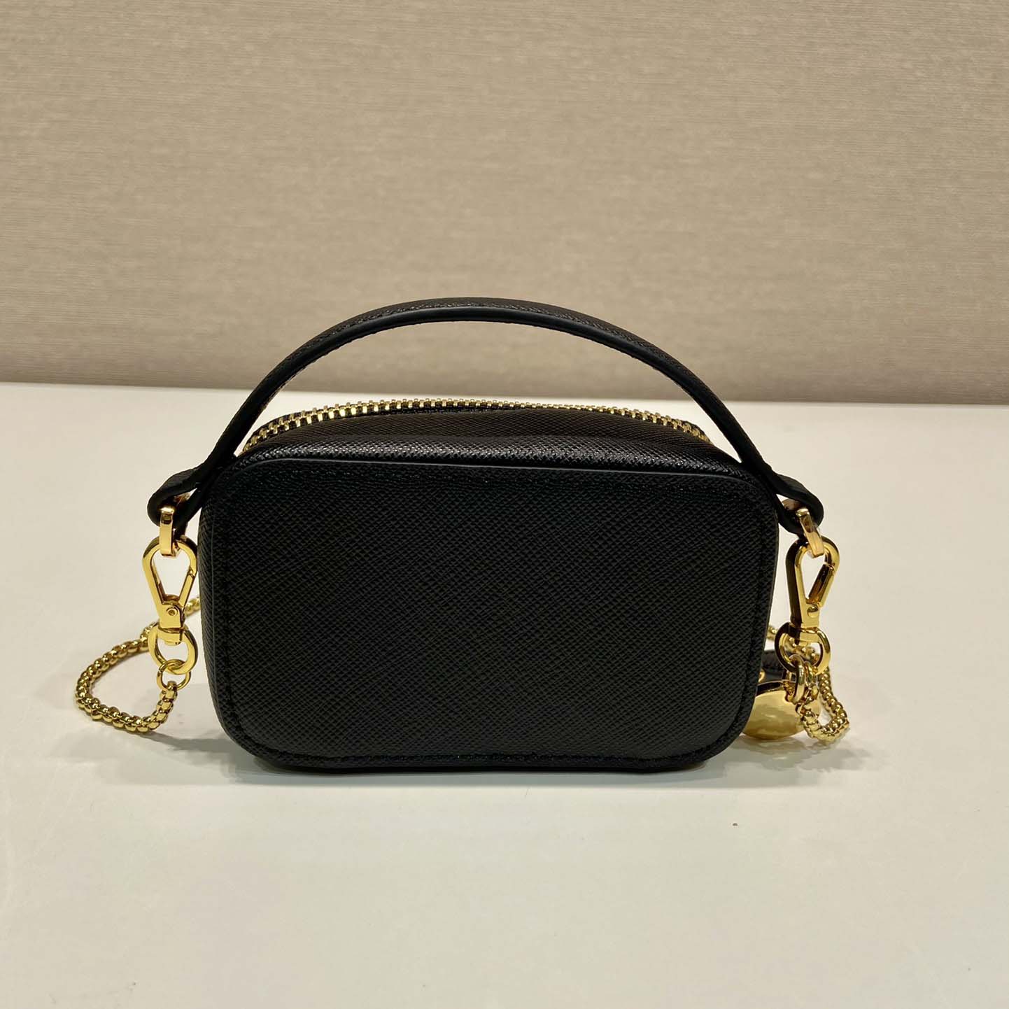 Prada Saffiano Leather Mini-pouch - DesignerGu