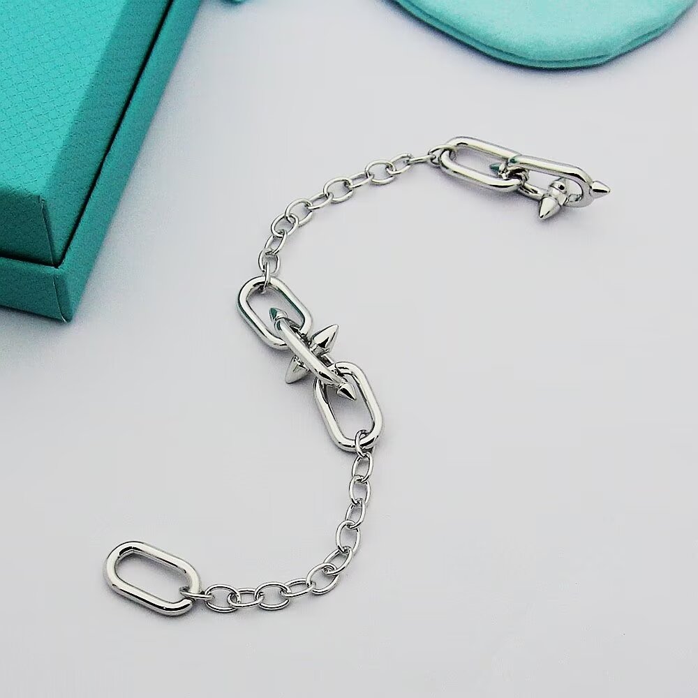 Tiffany & Co. Tiffany Titan by Pharrell Williams Medium Link Station Bracelet  - DesignerGu