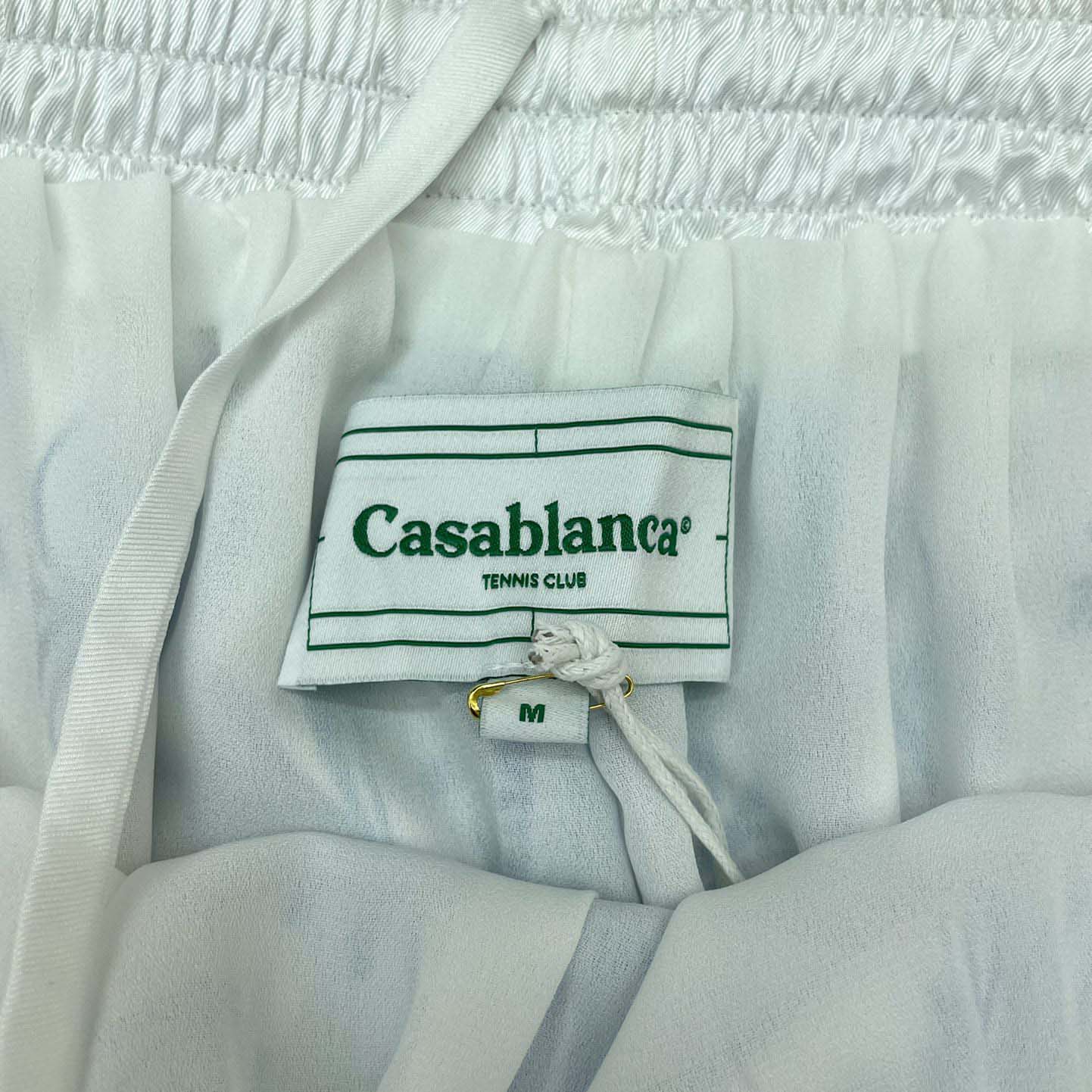 Casablanca La Déesse Du Stade Silk Shorts    CA3511 - DesignerGu