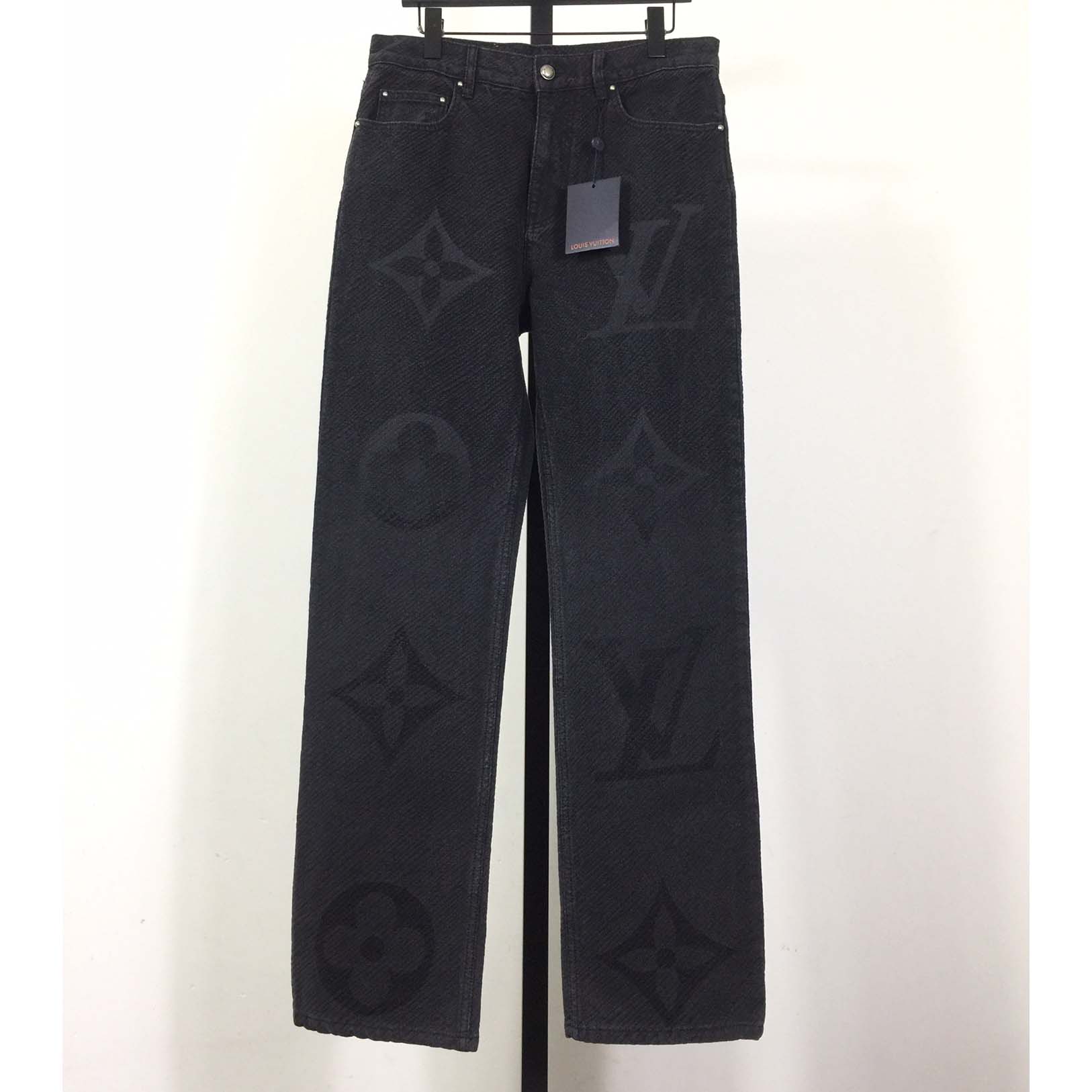 Louis Vuitton Monogram Denim Pants   1AFY47 - DesignerGu