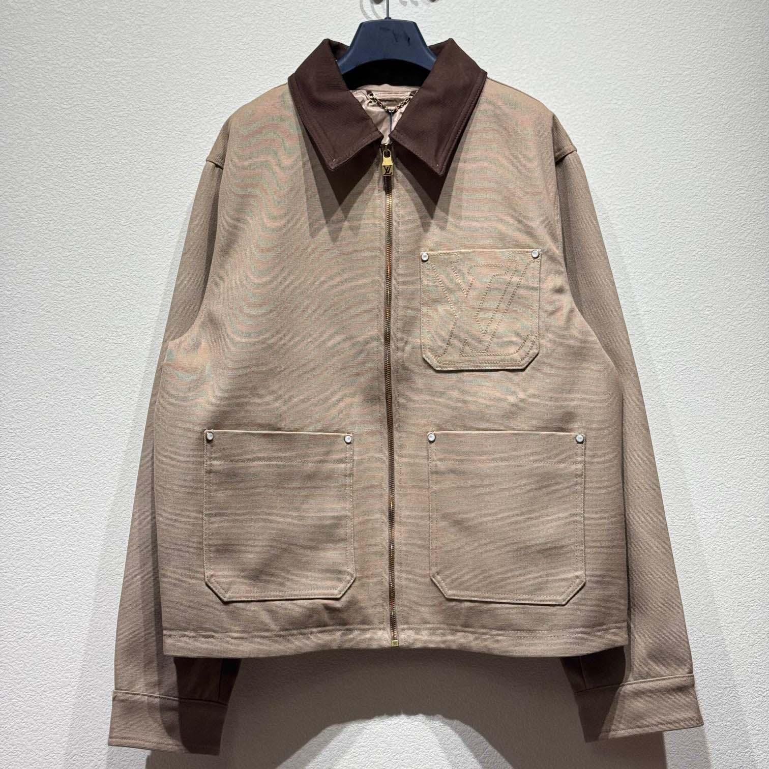 Louis Vuitton Workwear Cotton Canvas Blouson  1AGIT9 - DesignerGu