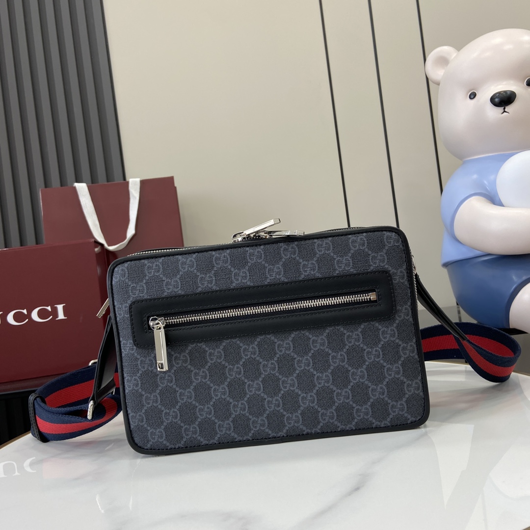 Gucci Medium GG Crossbody Bag - DesignerGu