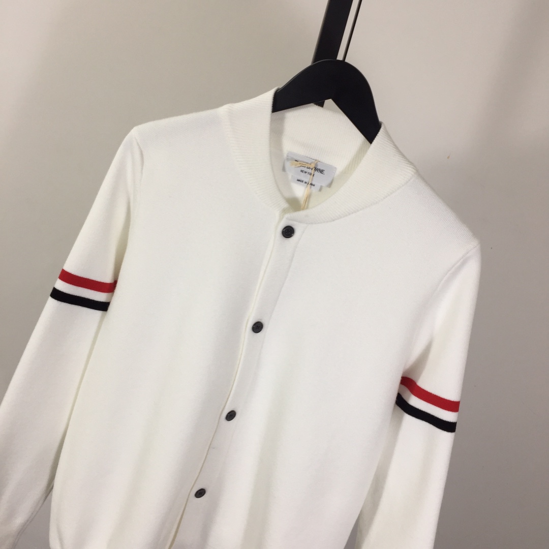 Thom Browne 4-Bar Cardigan - DesignerGu