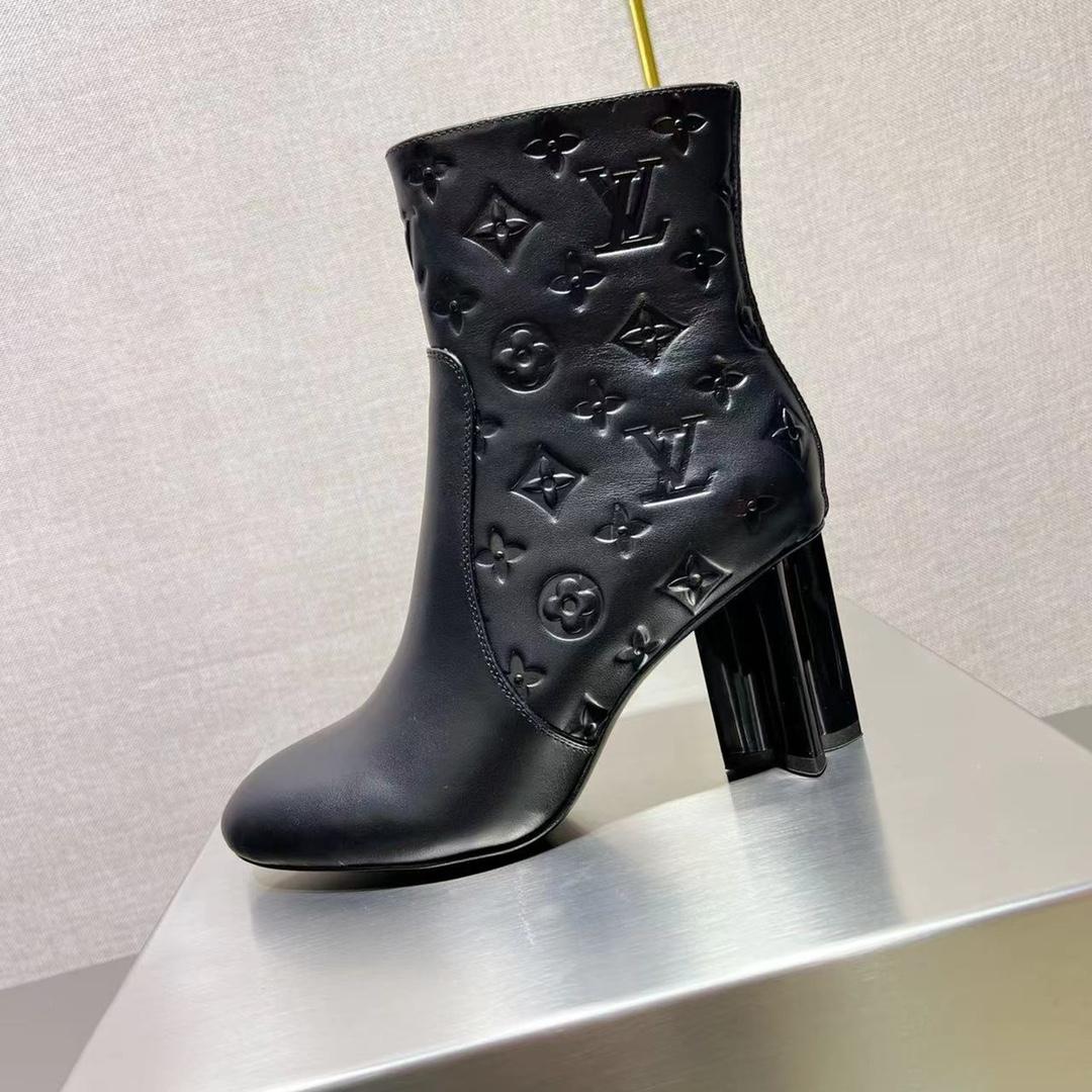 Louis Vuitton Monogram Ankle Boot - DesignerGu