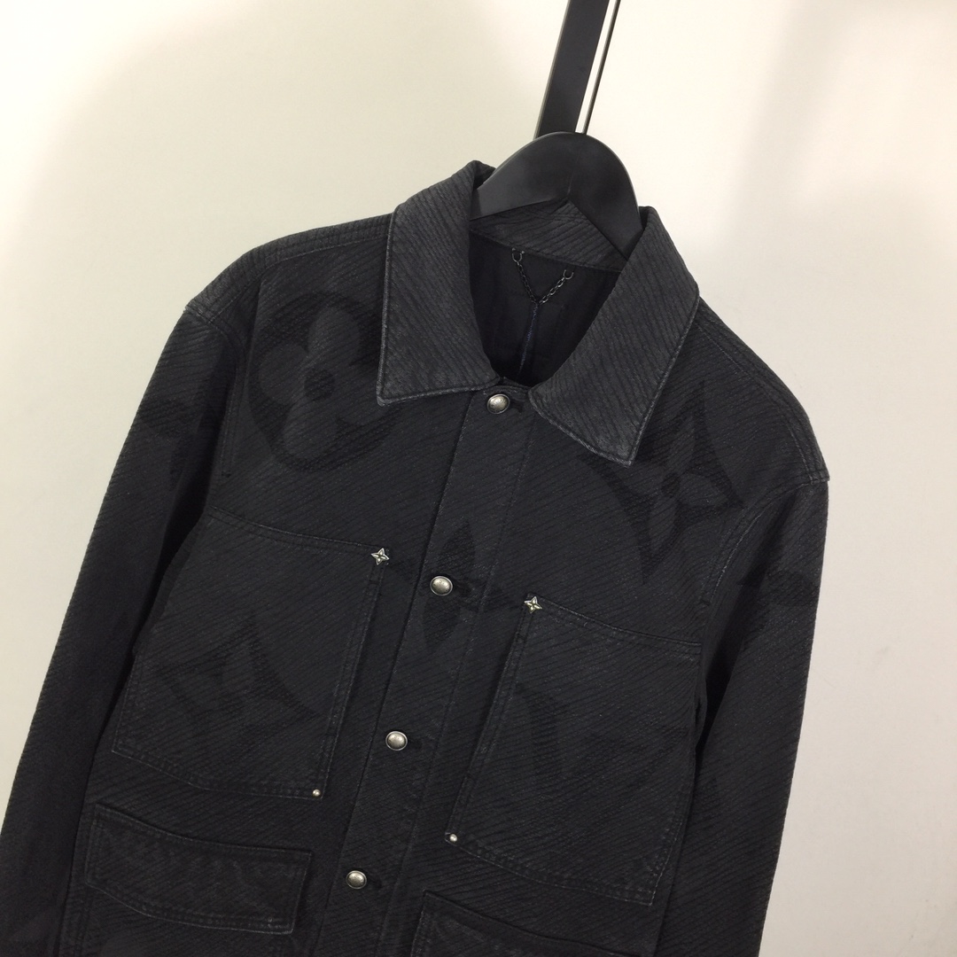 Louis Vuitton Monogram Denim Blouson  1AFYCI - DesignerGu