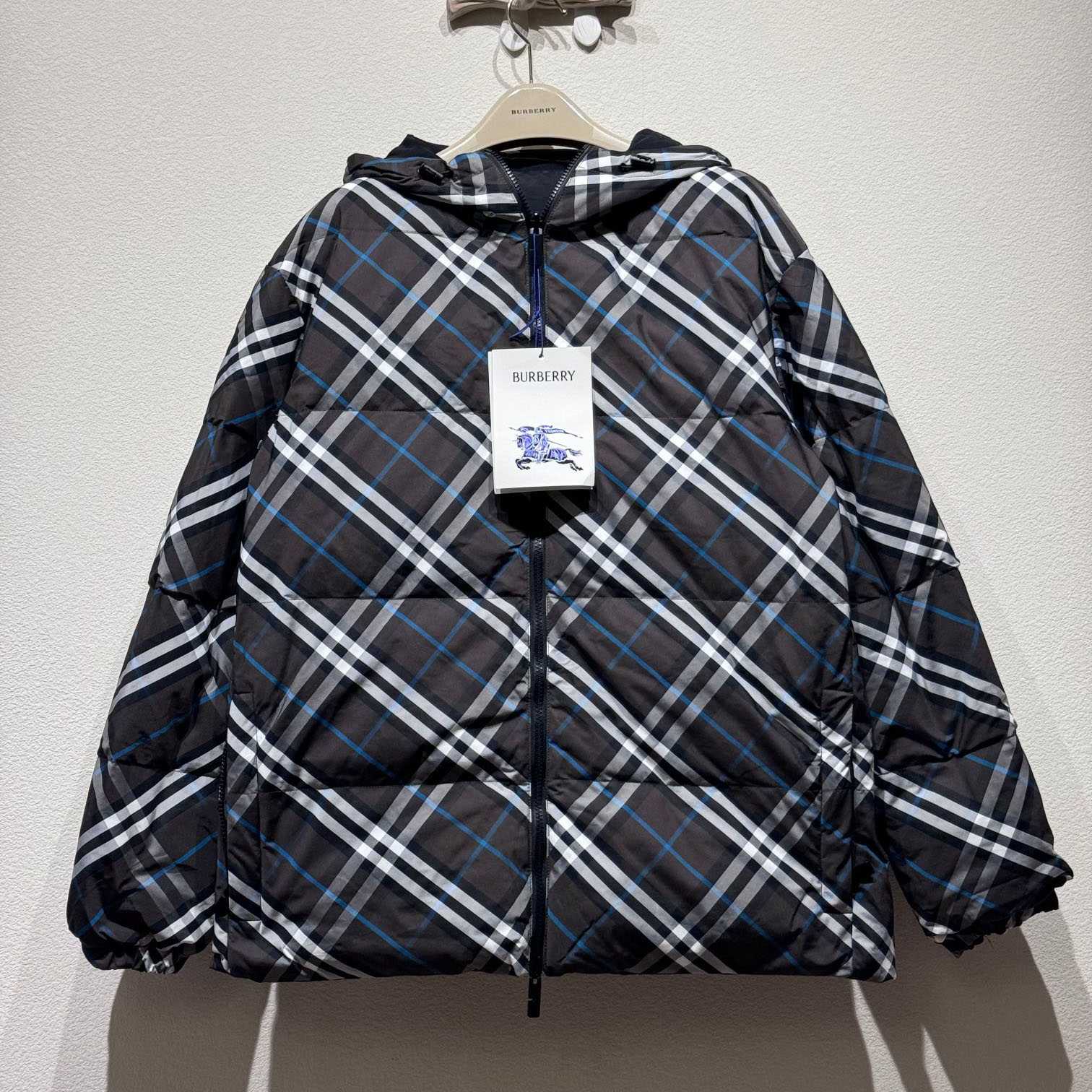 Burberry Reversible Check Puffer Jacket - DesignerGu