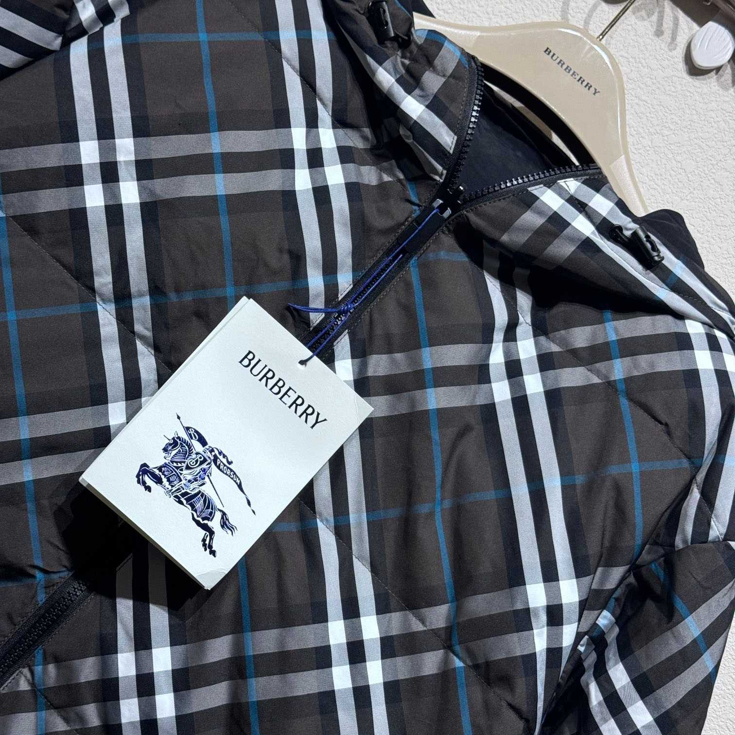 Burberry Reversible Check Puffer Jacket - DesignerGu