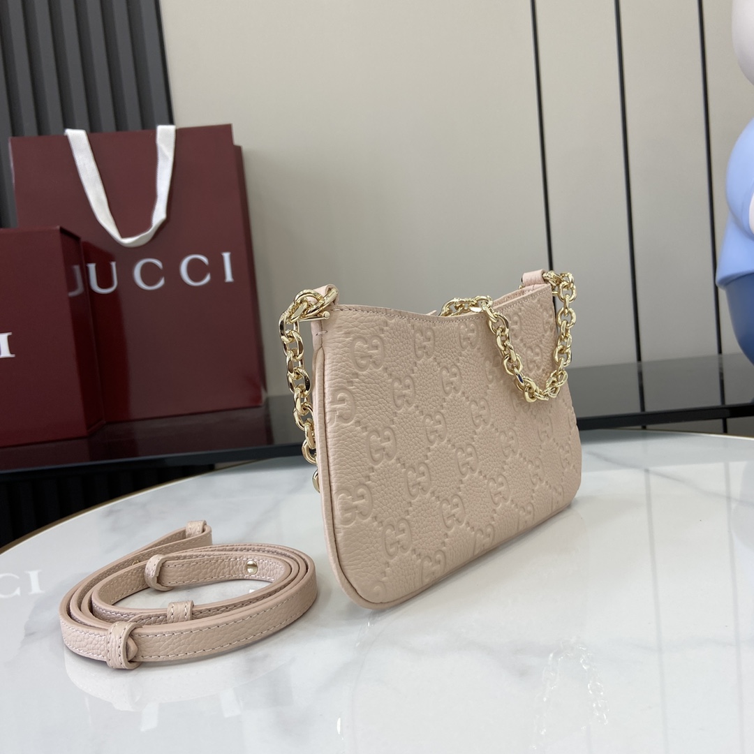 Gucci GG Emblem Super Mini Bag - DesignerGu