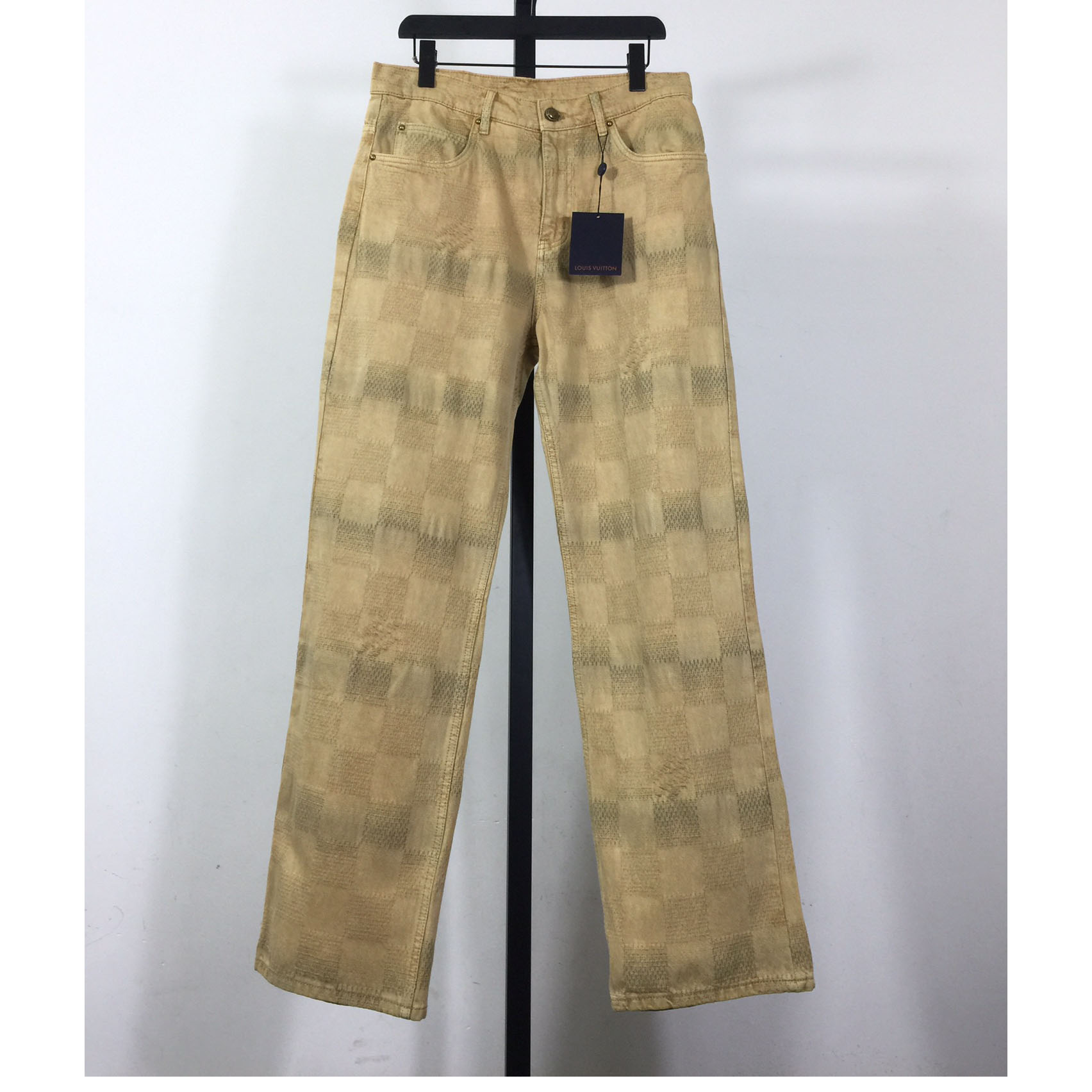 Louis Vuitton Damier Pants    - DesignerGu