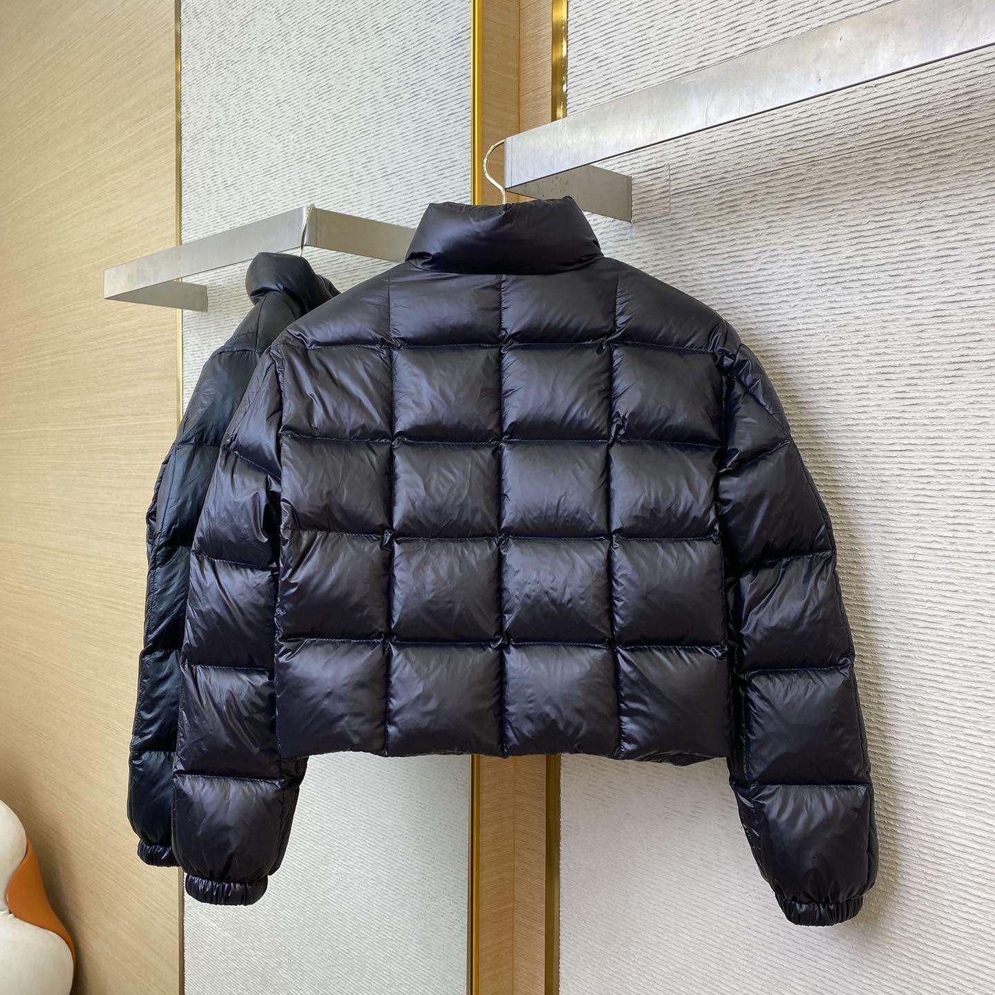 Miu Miu Cropped Down Jacket 'Black' - DesignerGu