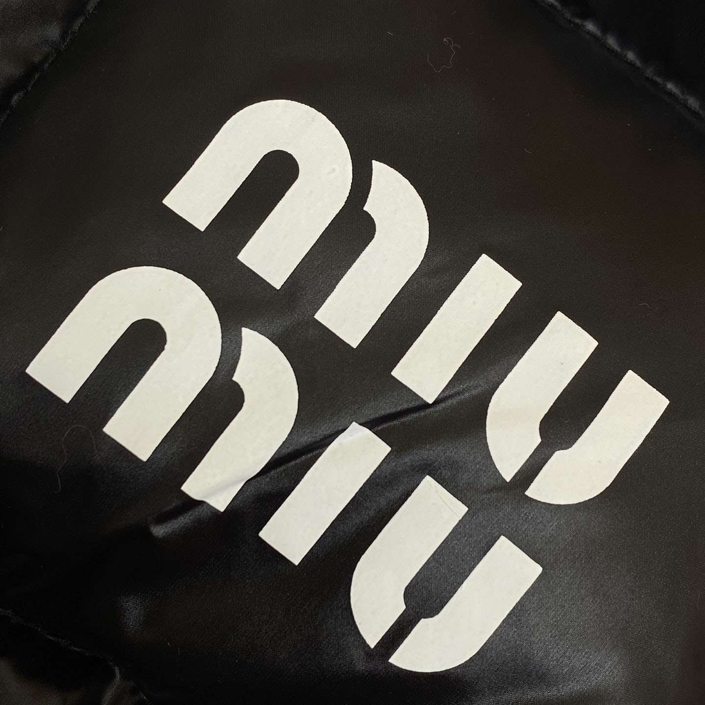 Miu Miu Cropped Down Jacket 'Black' - DesignerGu