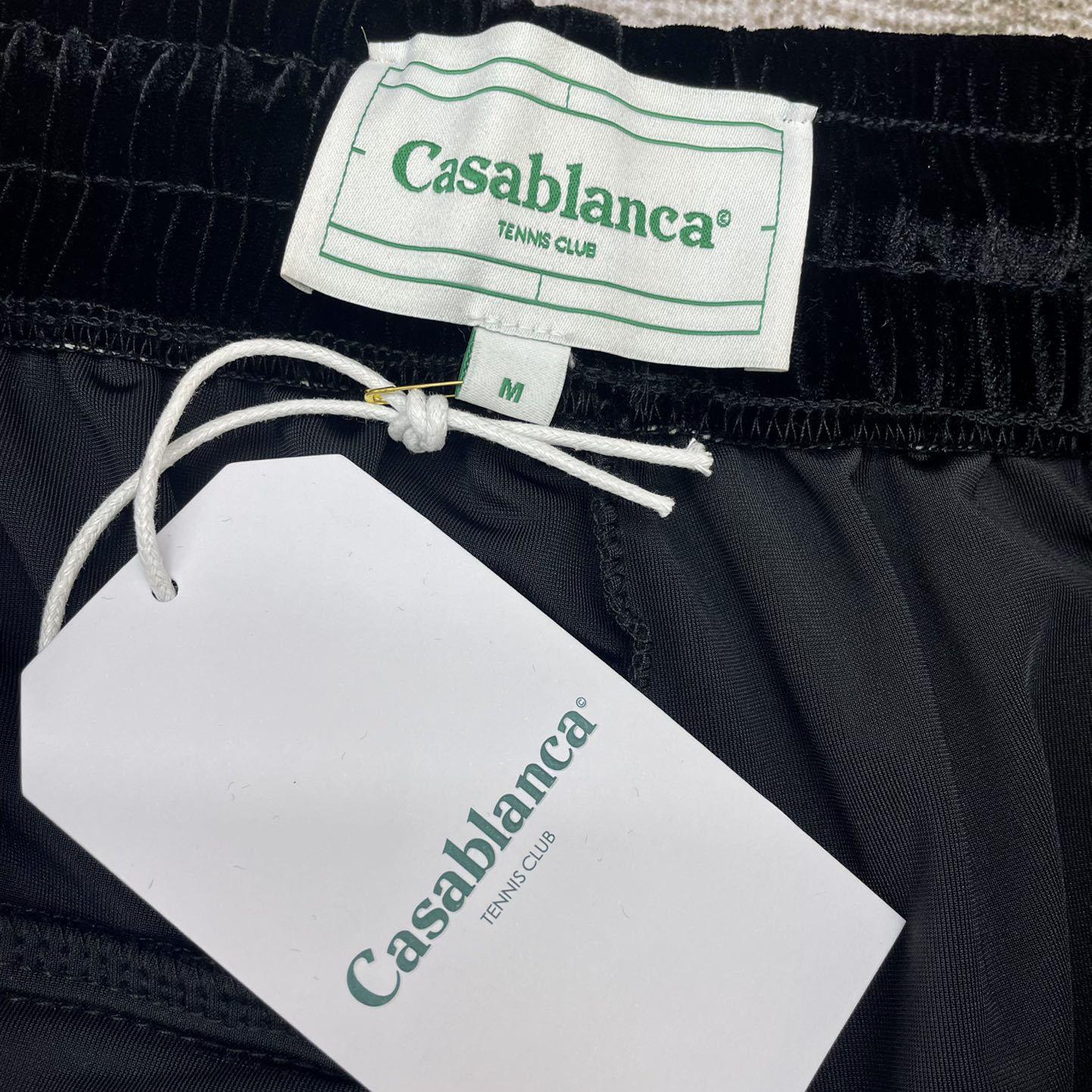 Casablanca Velour Laurel Shorts   c937 - DesignerGu