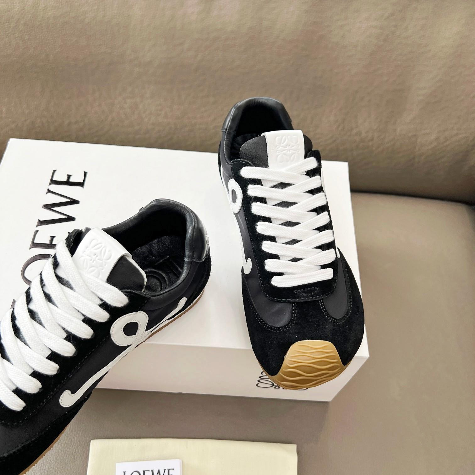 Loewe Ballet Runner 2.0 In Nylon And Calfskin - DesignerGu