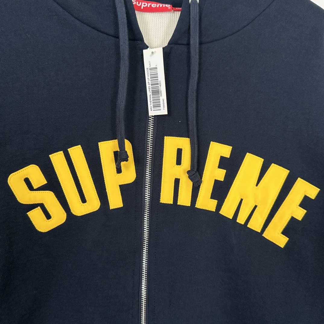 Supreme Arc Thermal Zip Up Hooded Sweatshirt - DesignerGu