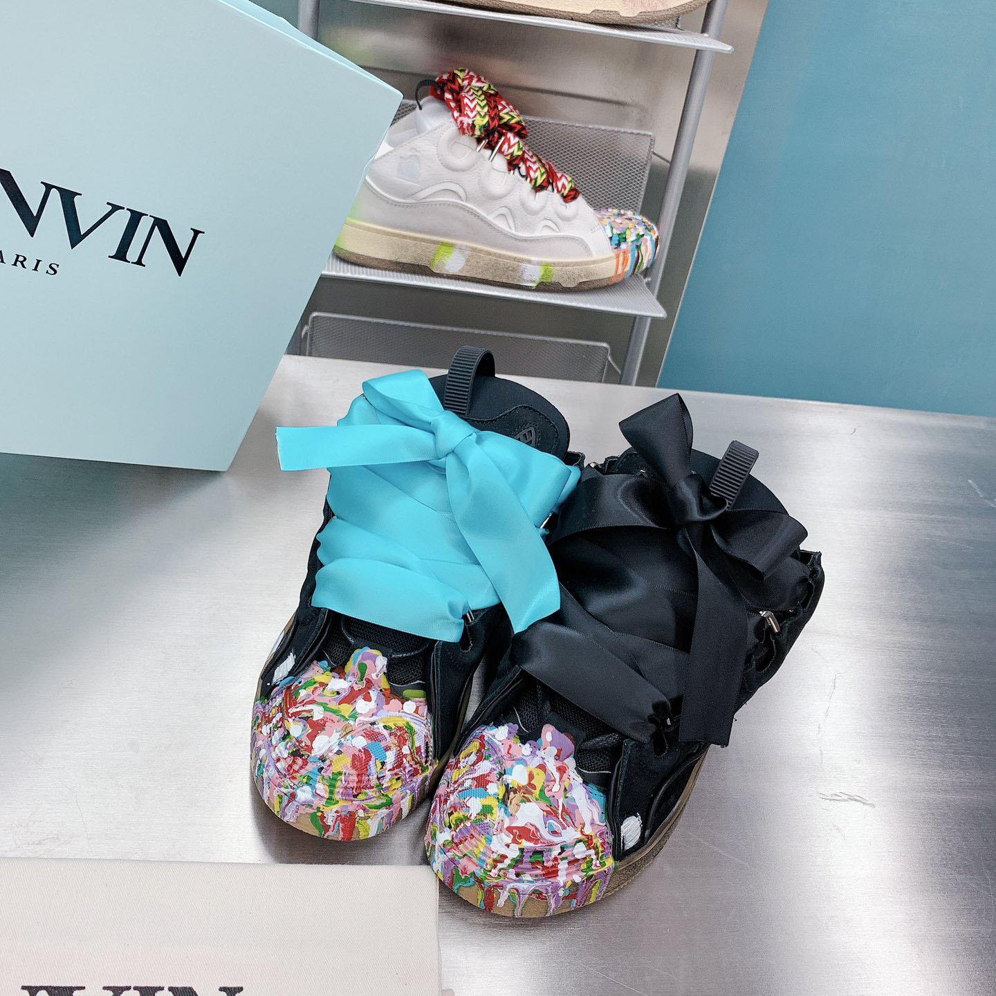 Lanvin Gallery Dept. x Lanvin Curb Sneakers - DesignerGu