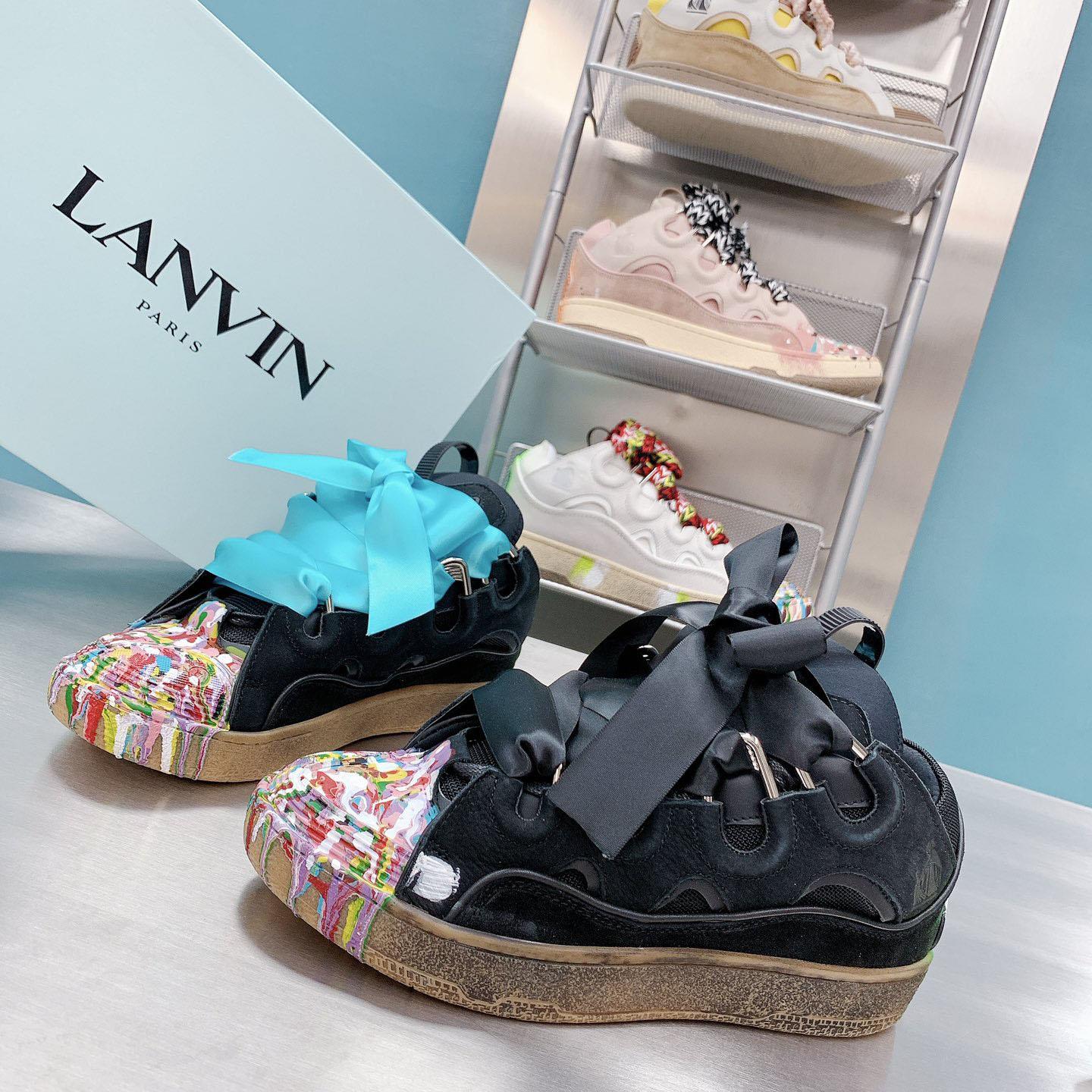 Lanvin Gallery Dept. x Lanvin Curb Sneakers - DesignerGu