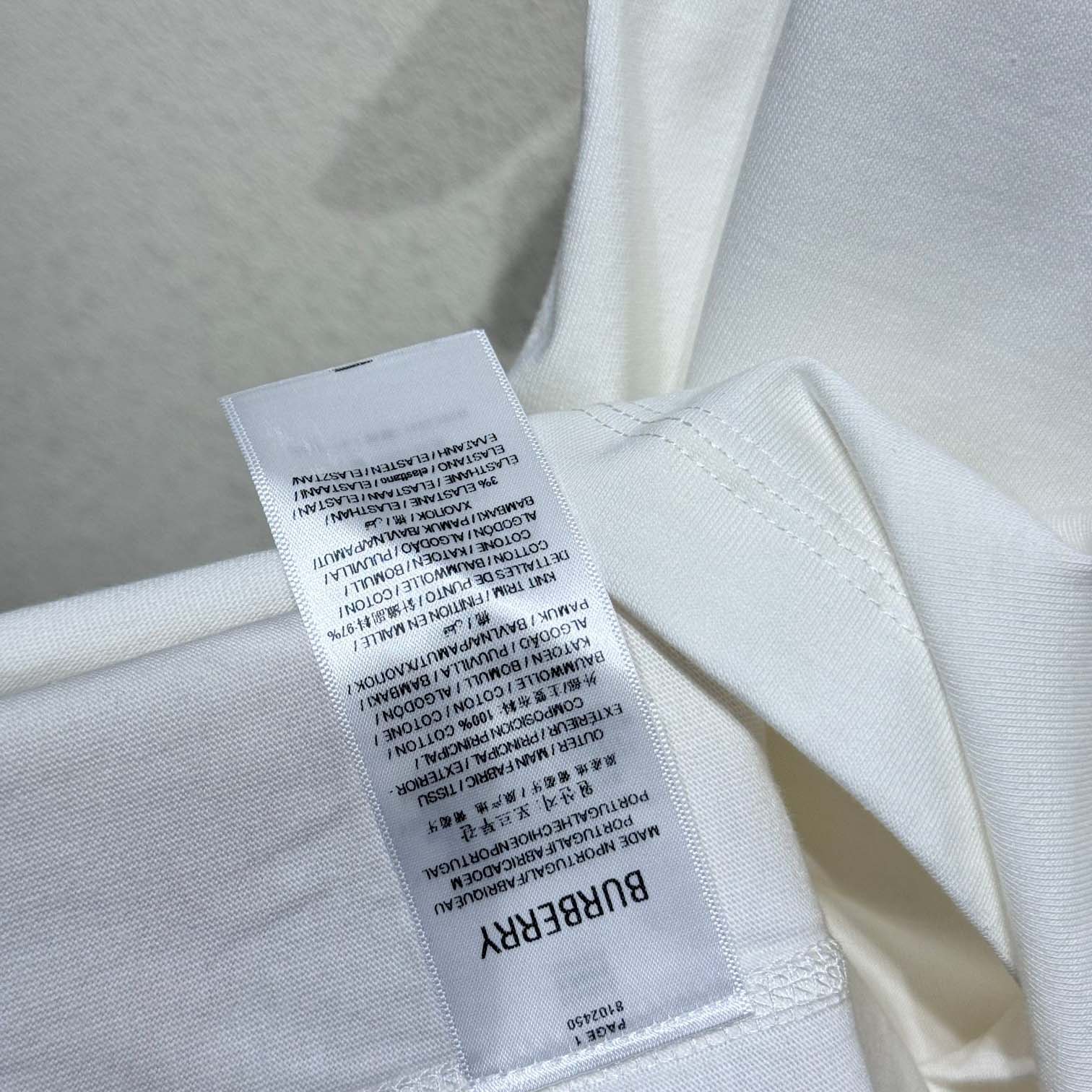 Burberry EKD Cotton T-shirt - DesignerGu