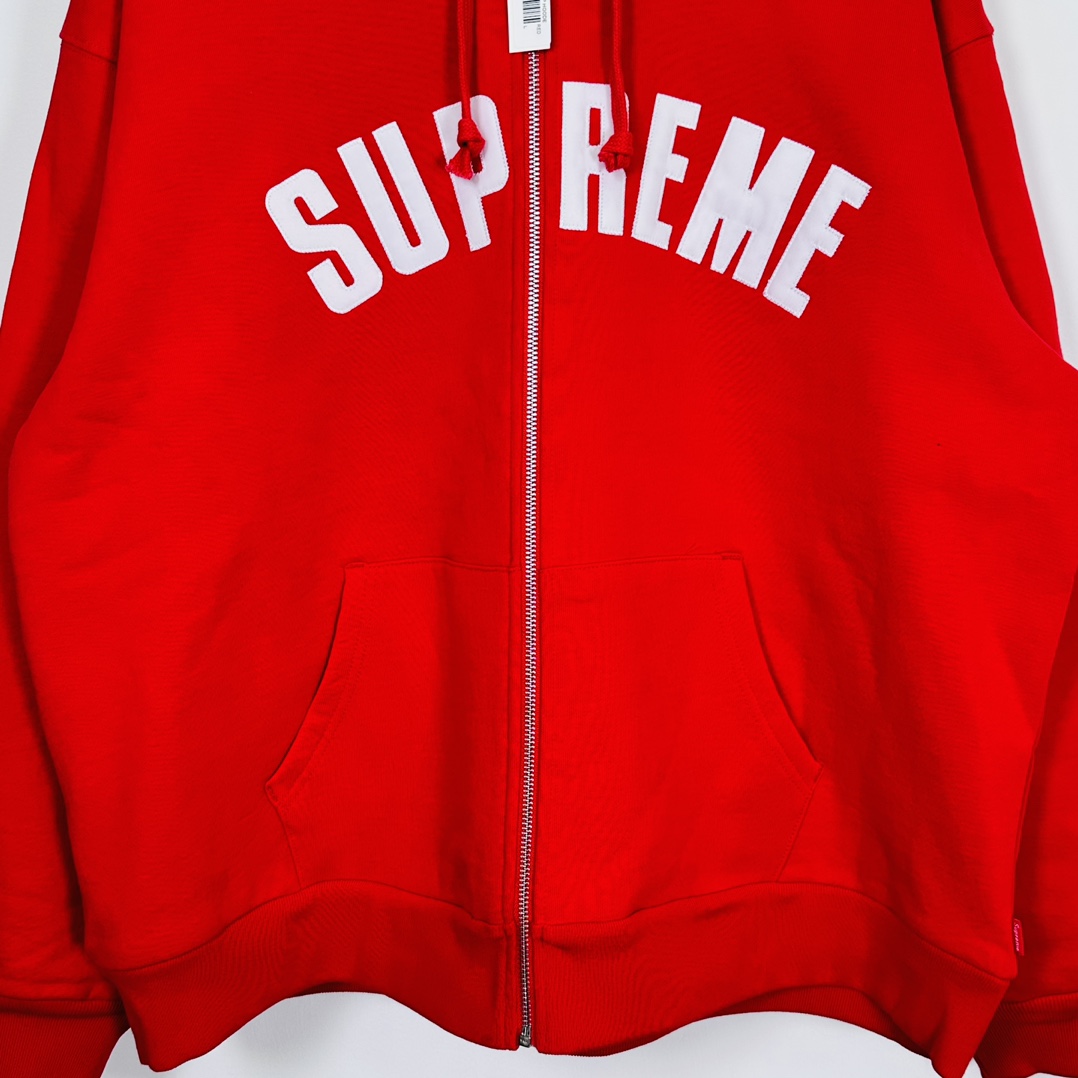 Supreme Arc Thermal Zip Up Hooded Sweatshirt - DesignerGu