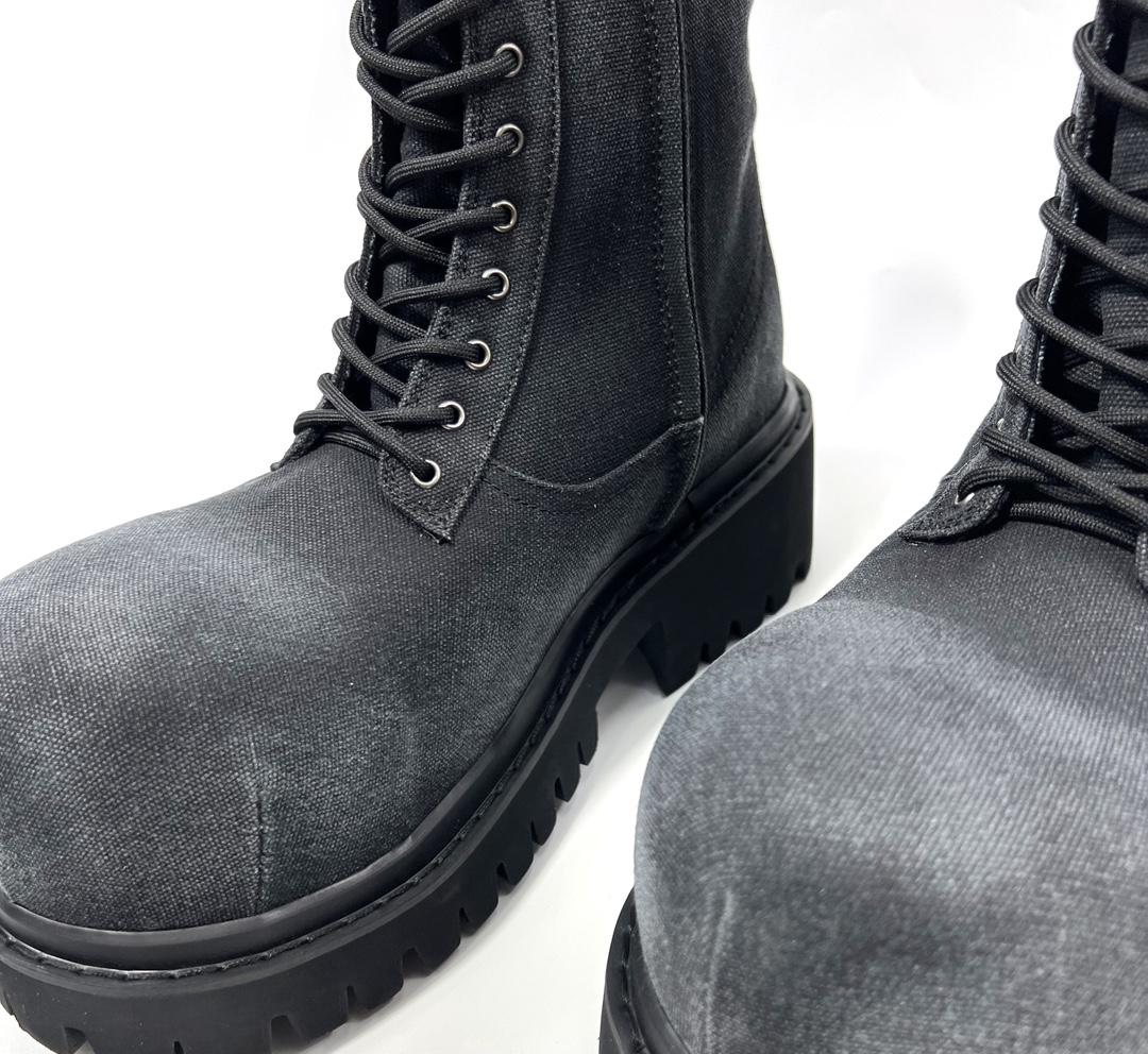 Balenciaga Stomper Bootie In Black  - DesignerGu