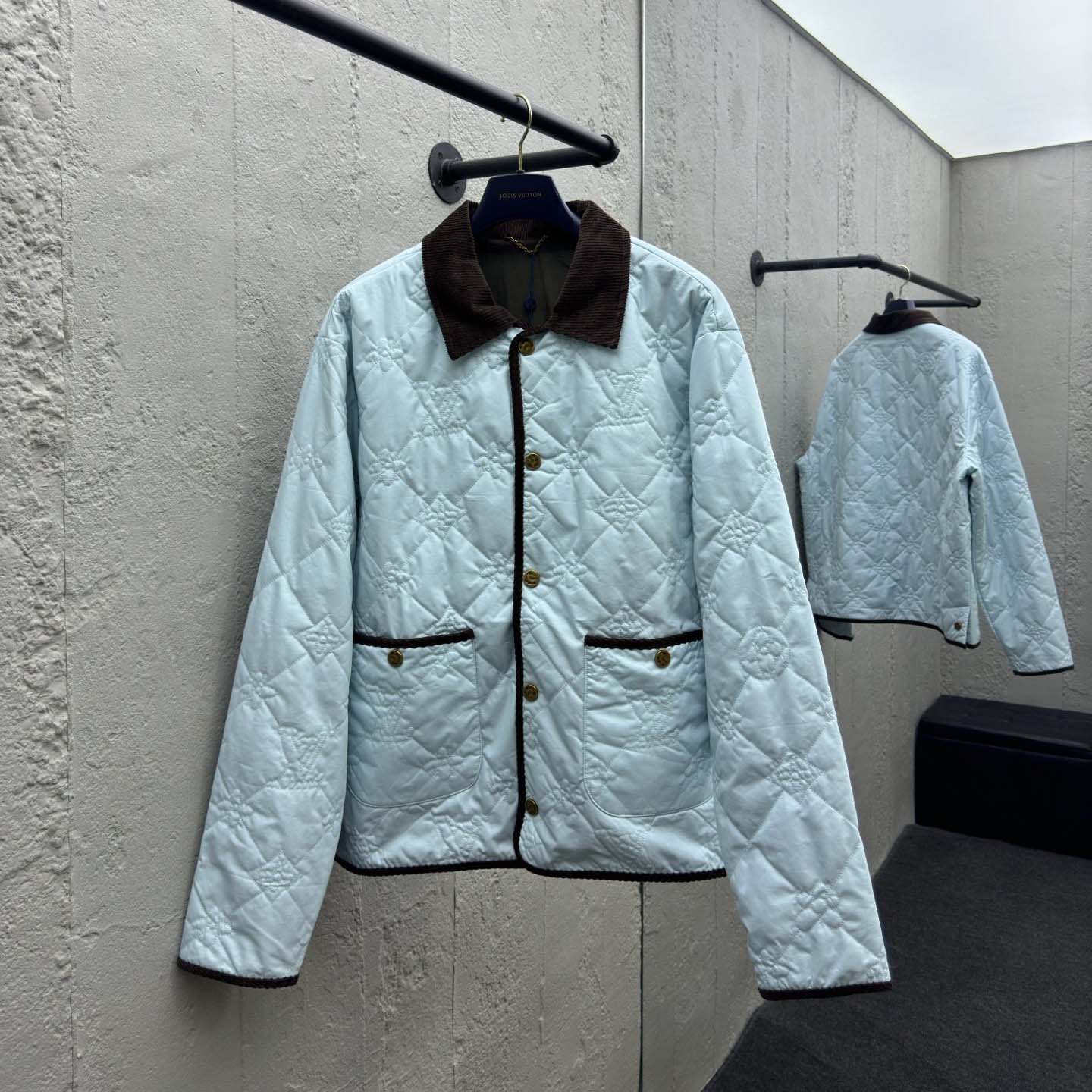 Louis Vuitton Monogram Padded Cotton Jacket  1AFPTW - DesignerGu