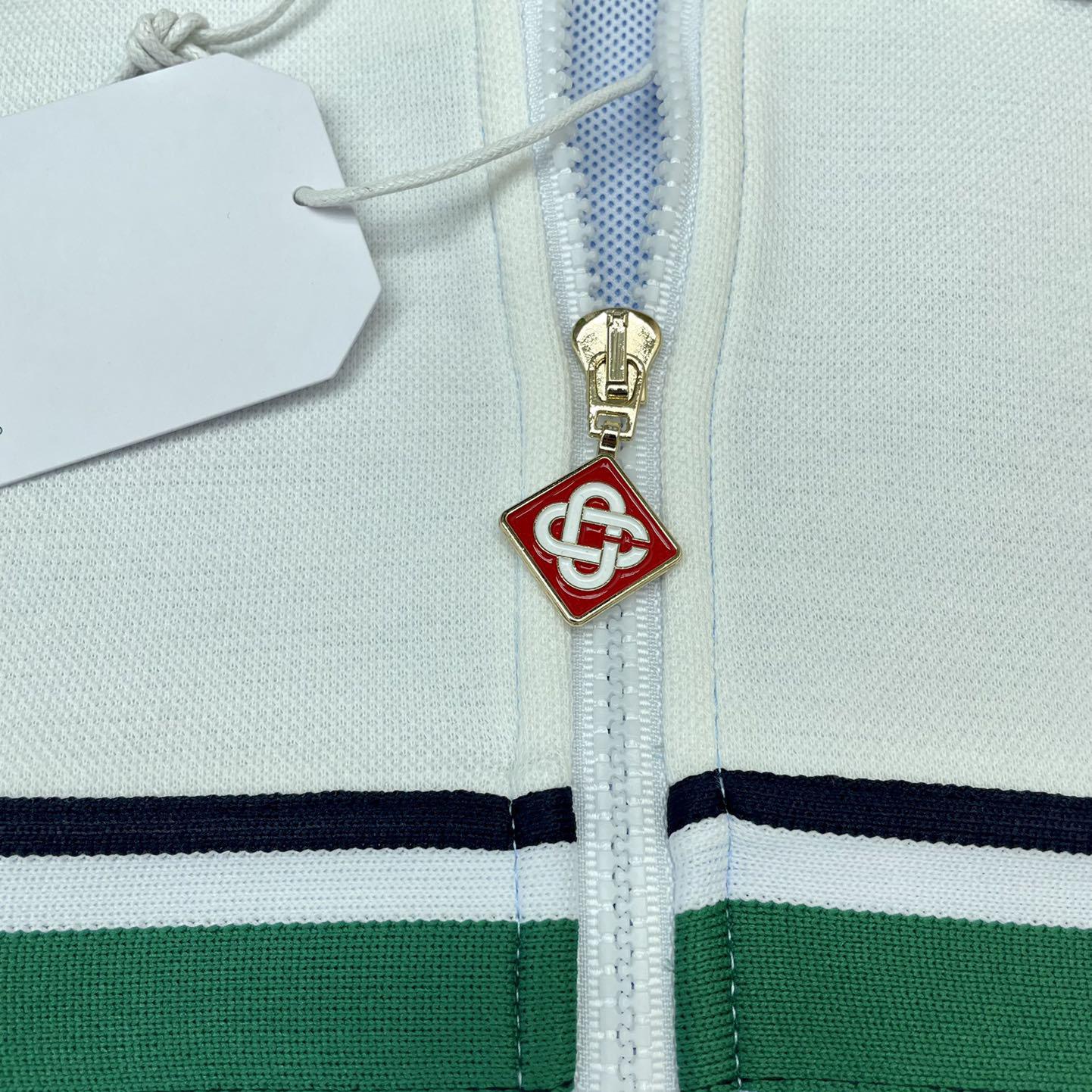 Casablanca Logo-embroidered Panelled Track Jacket   c880 - DesignerGu