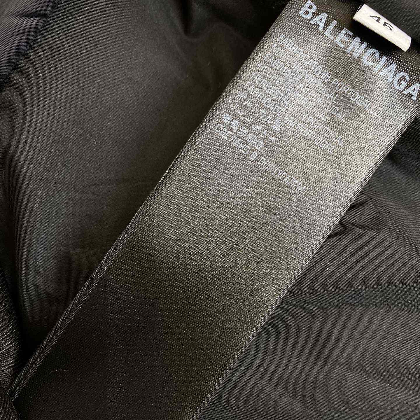 Balenciaga 3B Sports Icon Ski Parka In Black  - DesignerGu