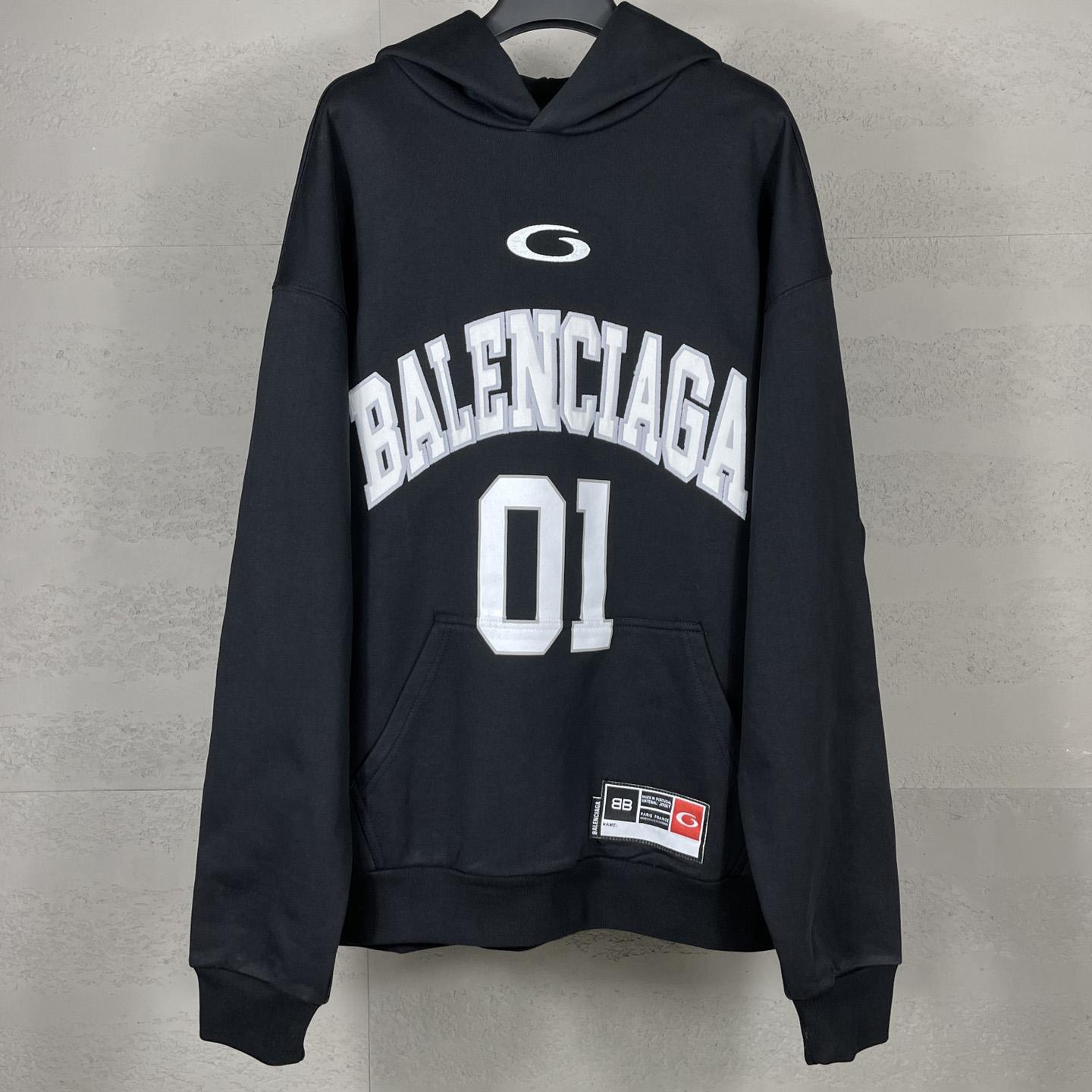 Balenciaga Cotton Hoodie - DesignerGu