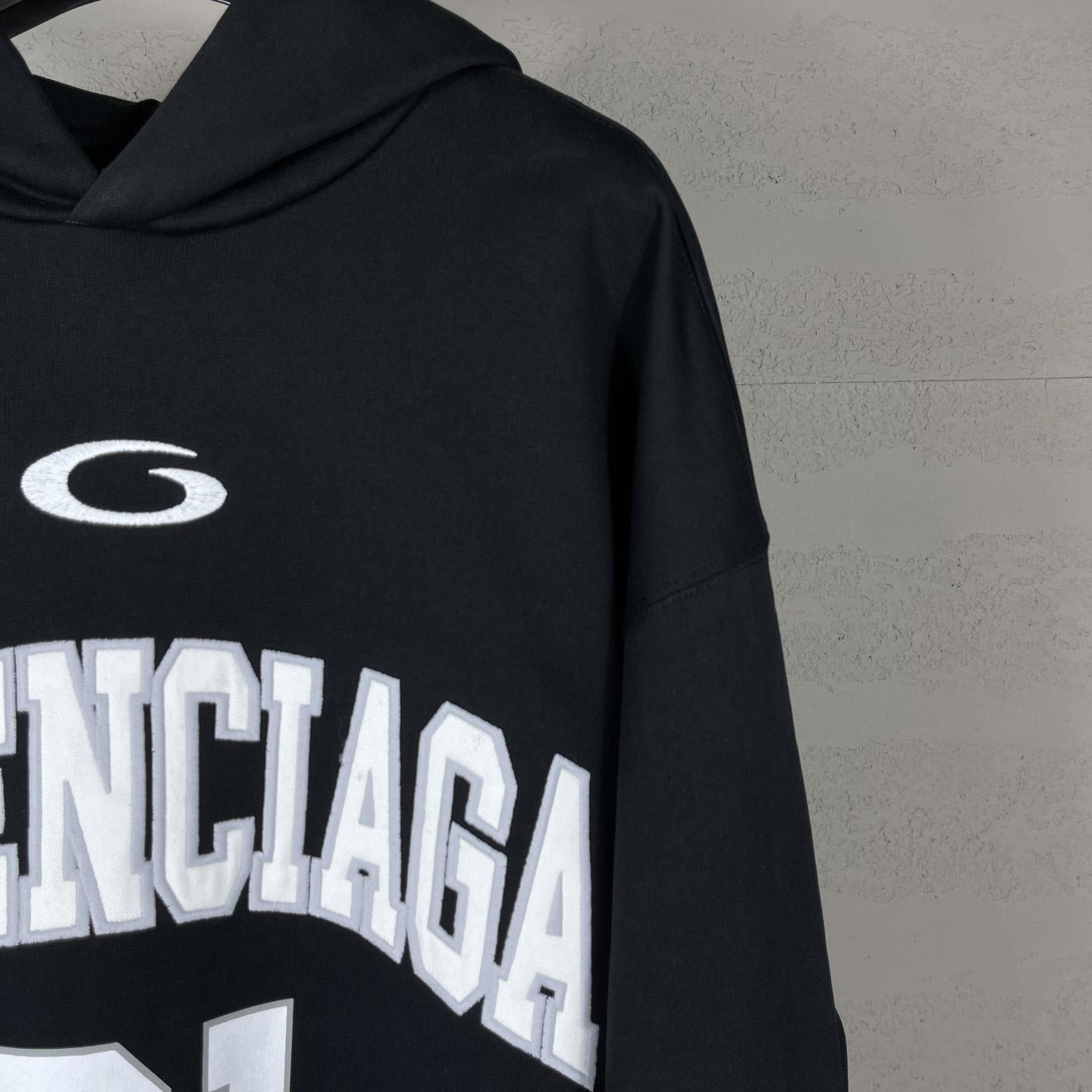 Balenciaga Cotton Hoodie - DesignerGu