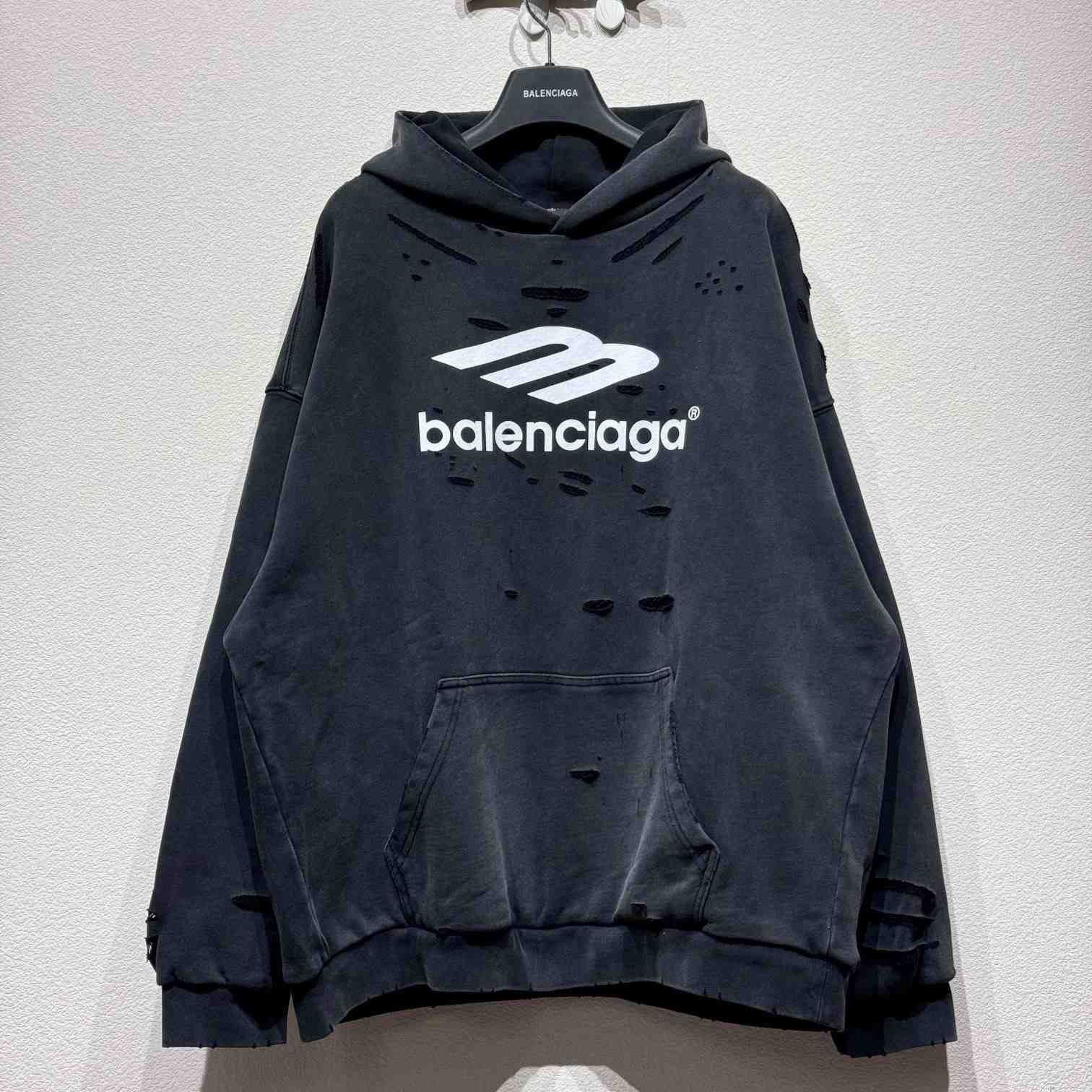 Balenciaga 3b Sports Icon Hoodie - DesignerGu