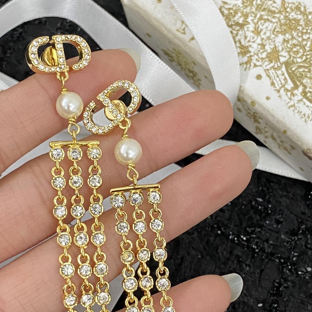 Dior Earrings - DesignerGu